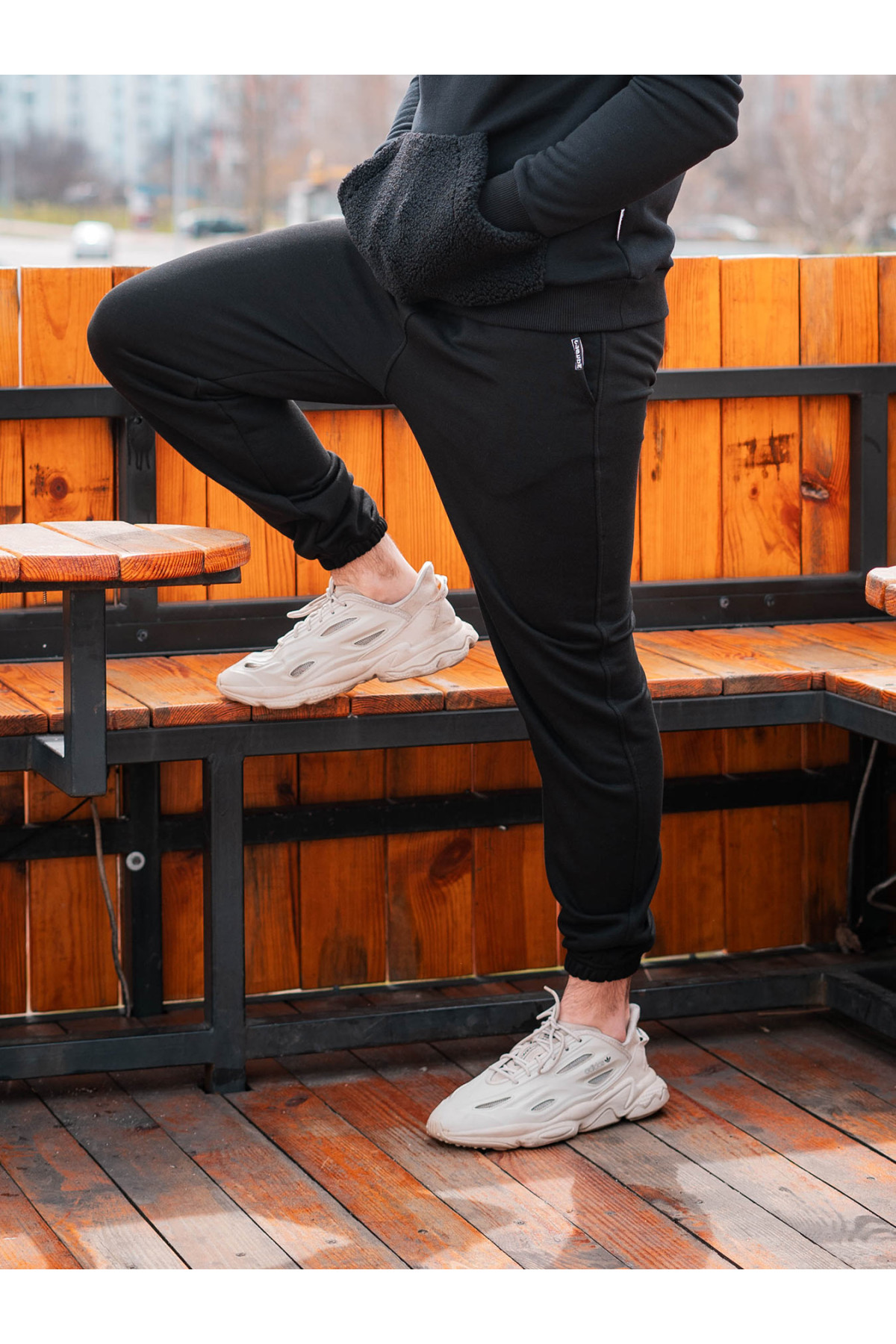 Штани спортивні оверсайз Custom Wear black