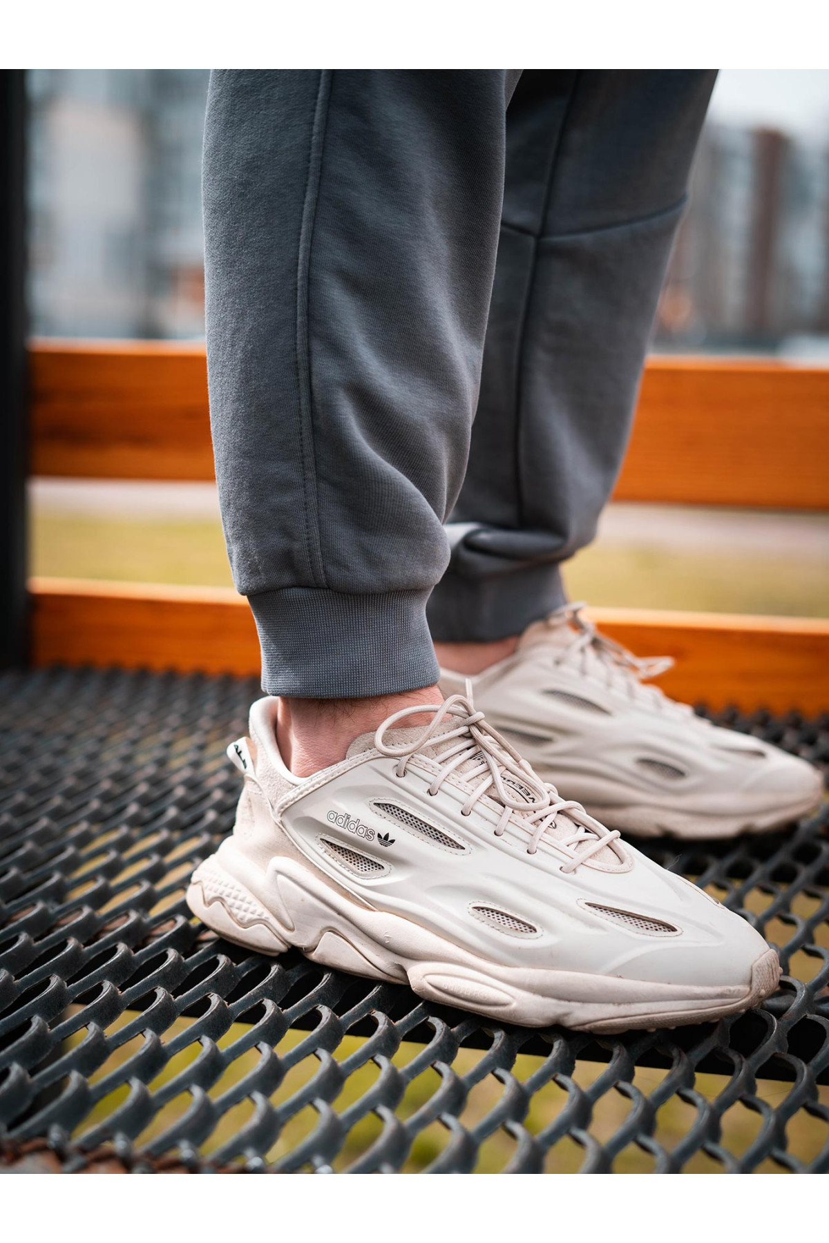 Штани спортивні оверсайз Custom Wear темно-сірі