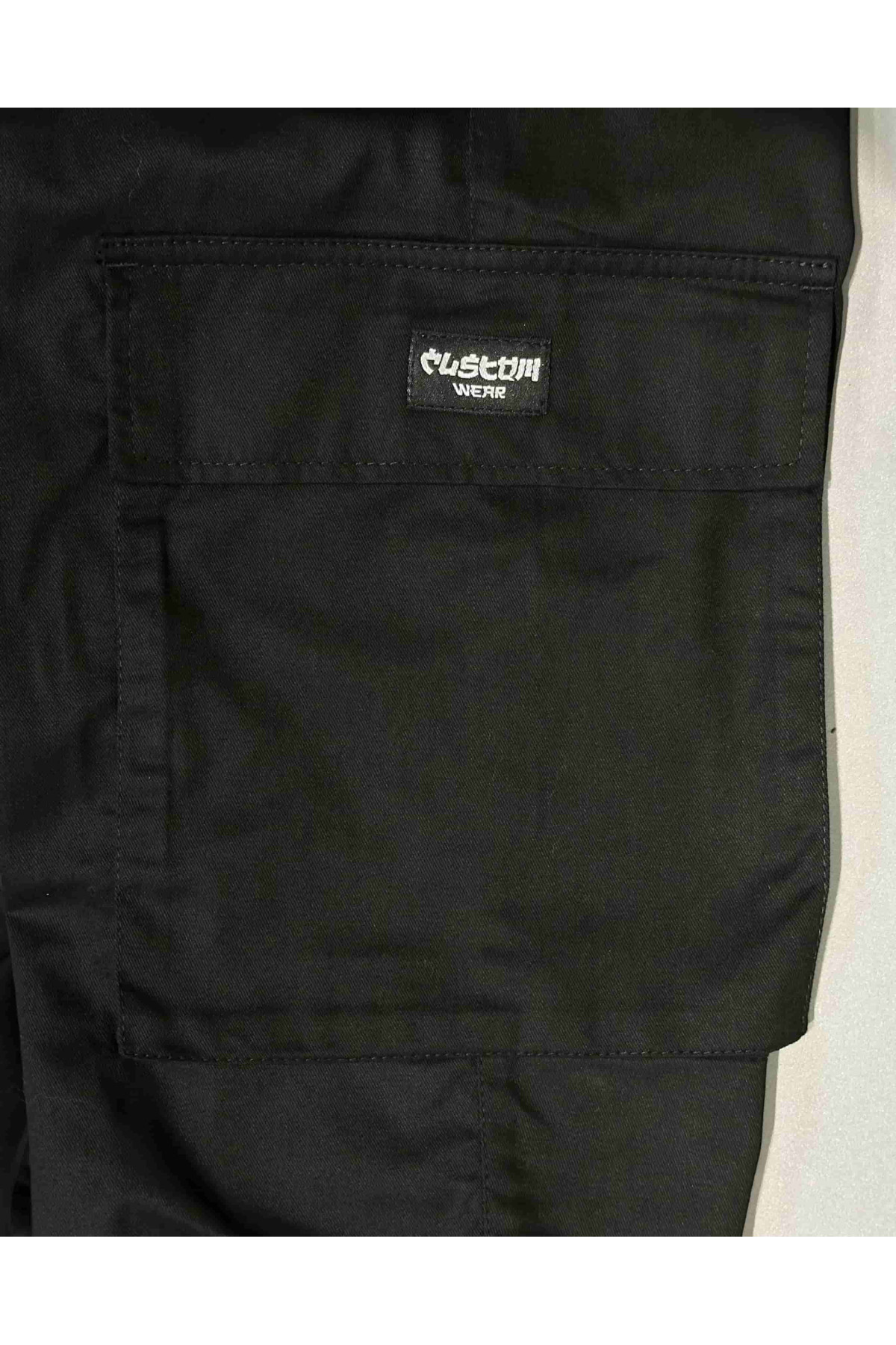 Штани оверсайз карго Custom Wear Cargo Premium Wide чорні