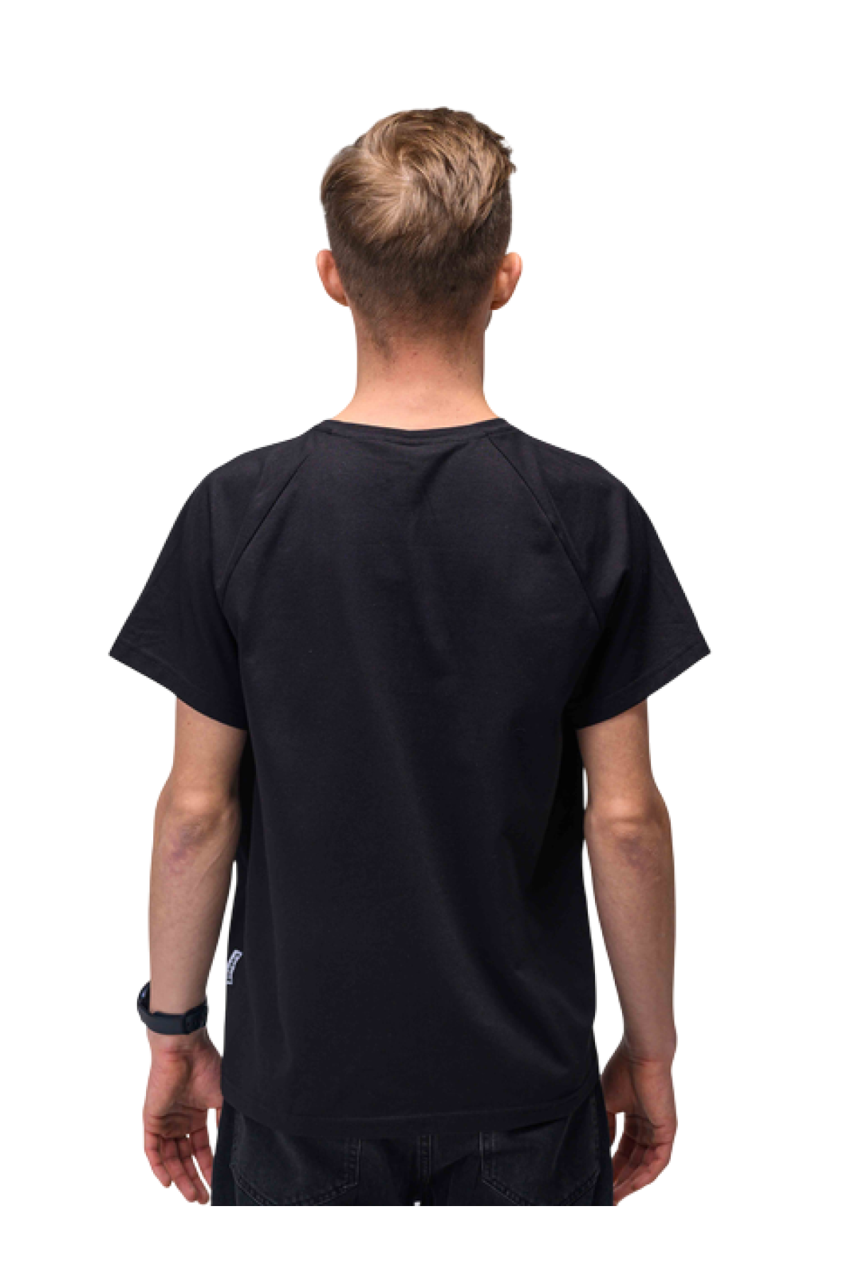 Футболка чорна Jobs Custom Wear