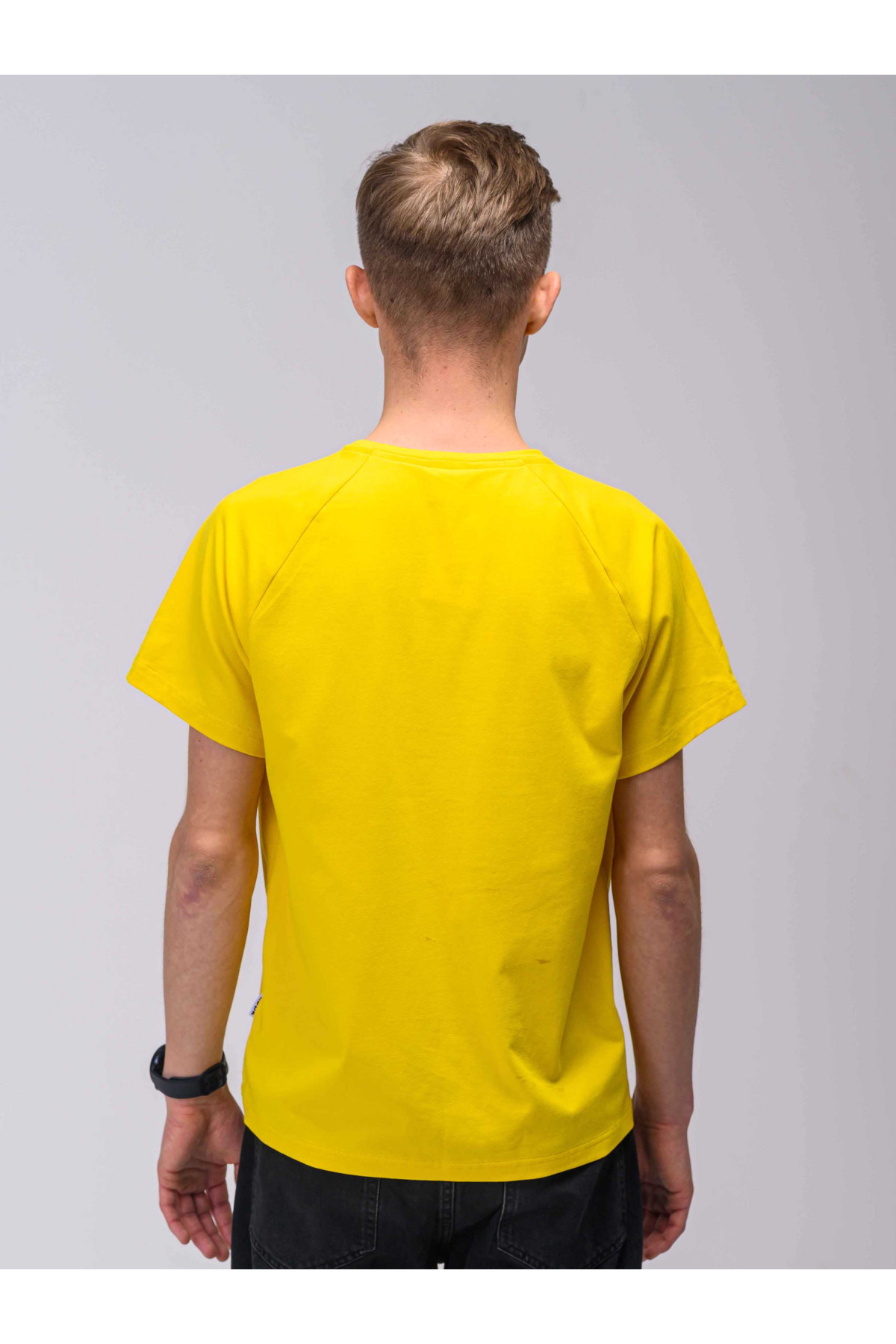 Футболка жовта Лендліз Custom Wear