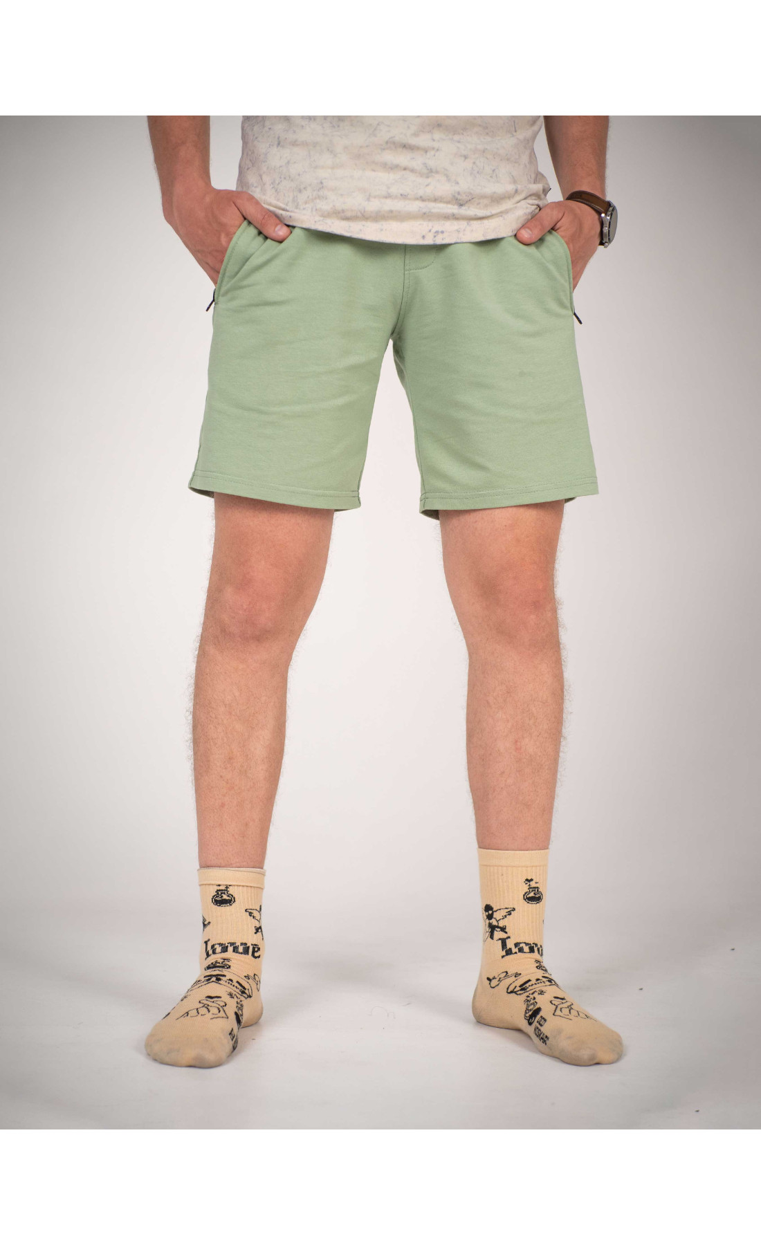 Шорти чоловічі олива Clirik Custom Wear