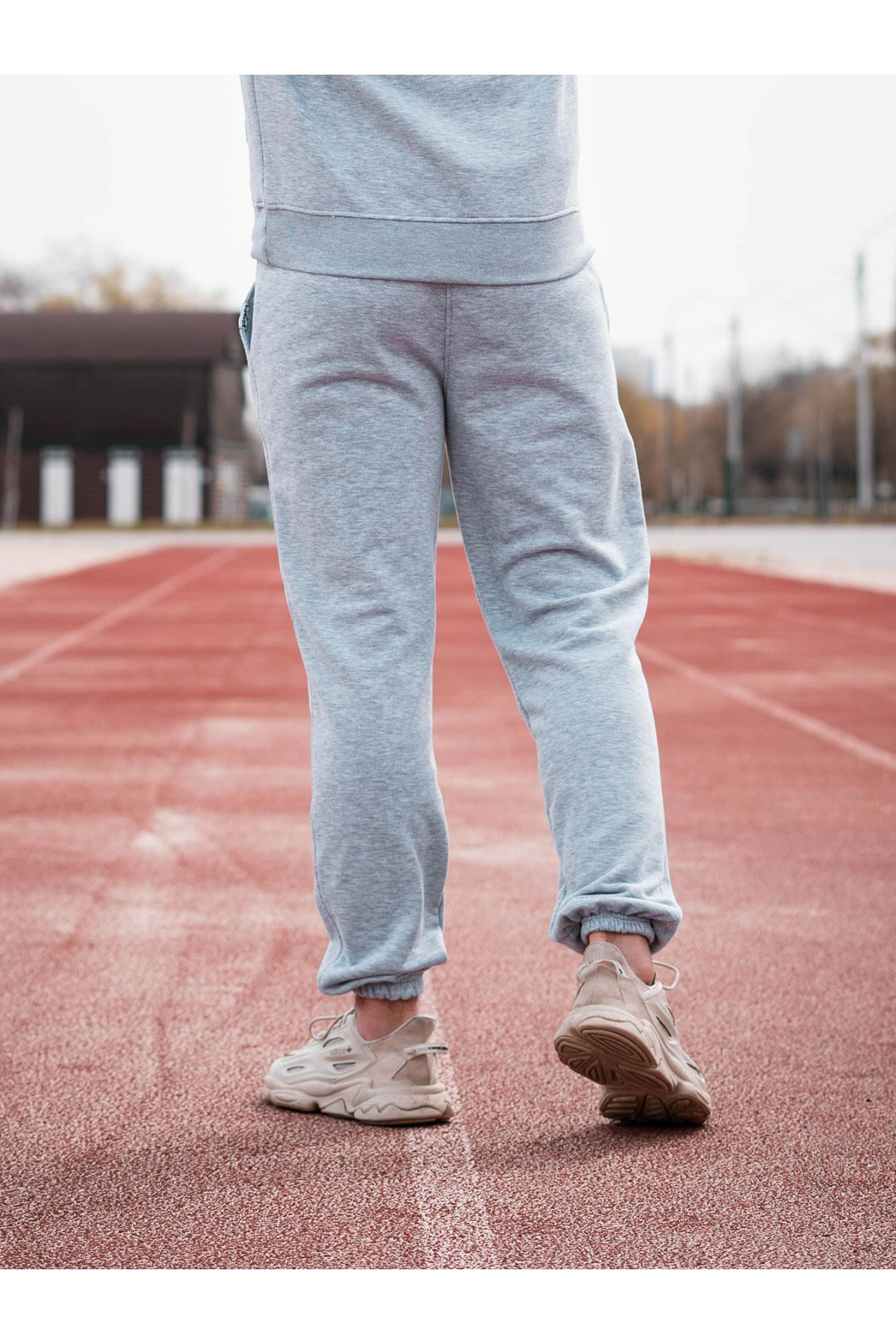 Штани спортивні оверсайз Custom Wear меланж