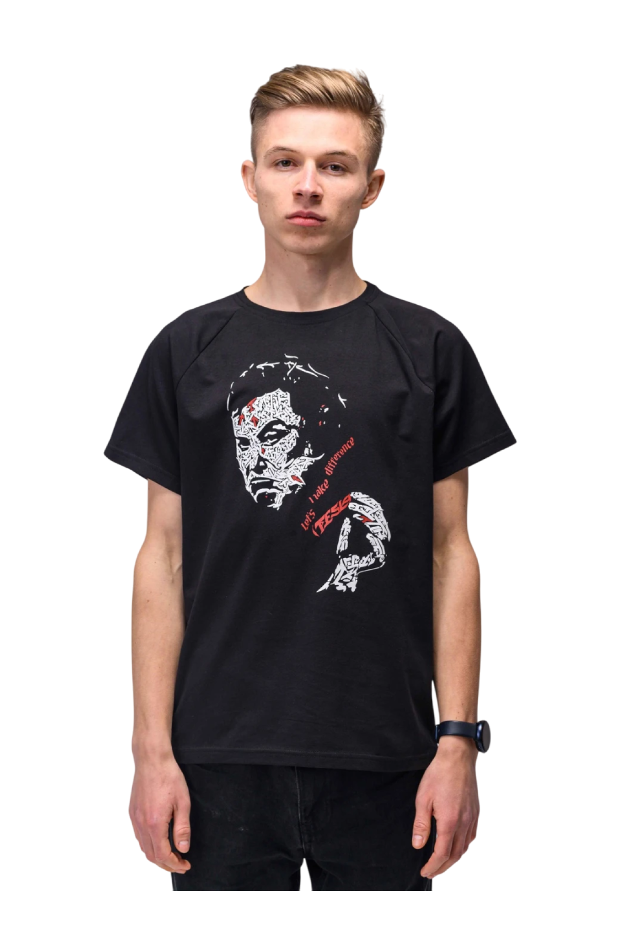 Футболка чорна Mask Custom Wear