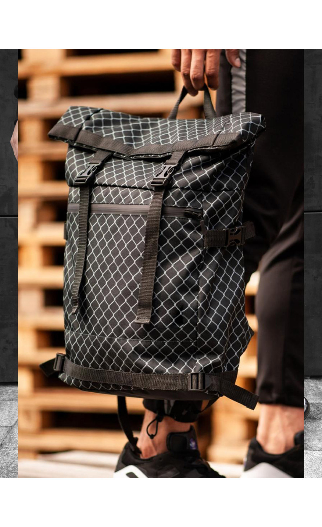 Рюкзак Rolltop BEZET Grid'19