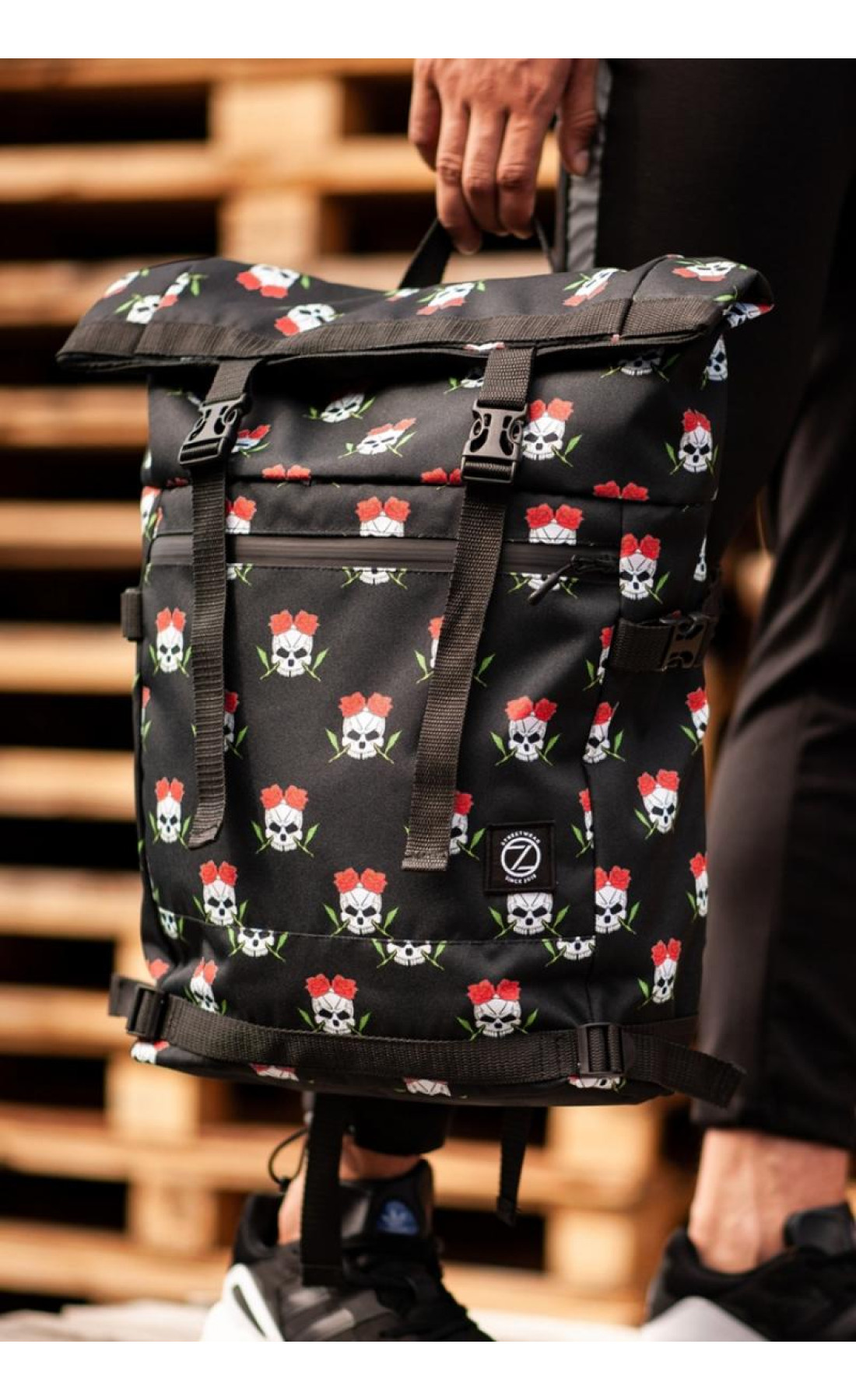 Рюкзак Rolltop BEZET Skull'19