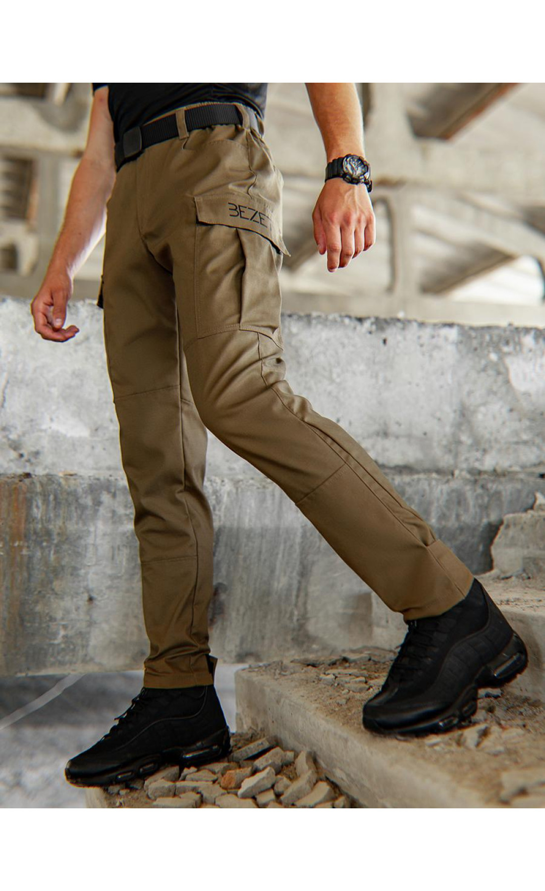 Карго штани BEZET Aviator koyot'20
