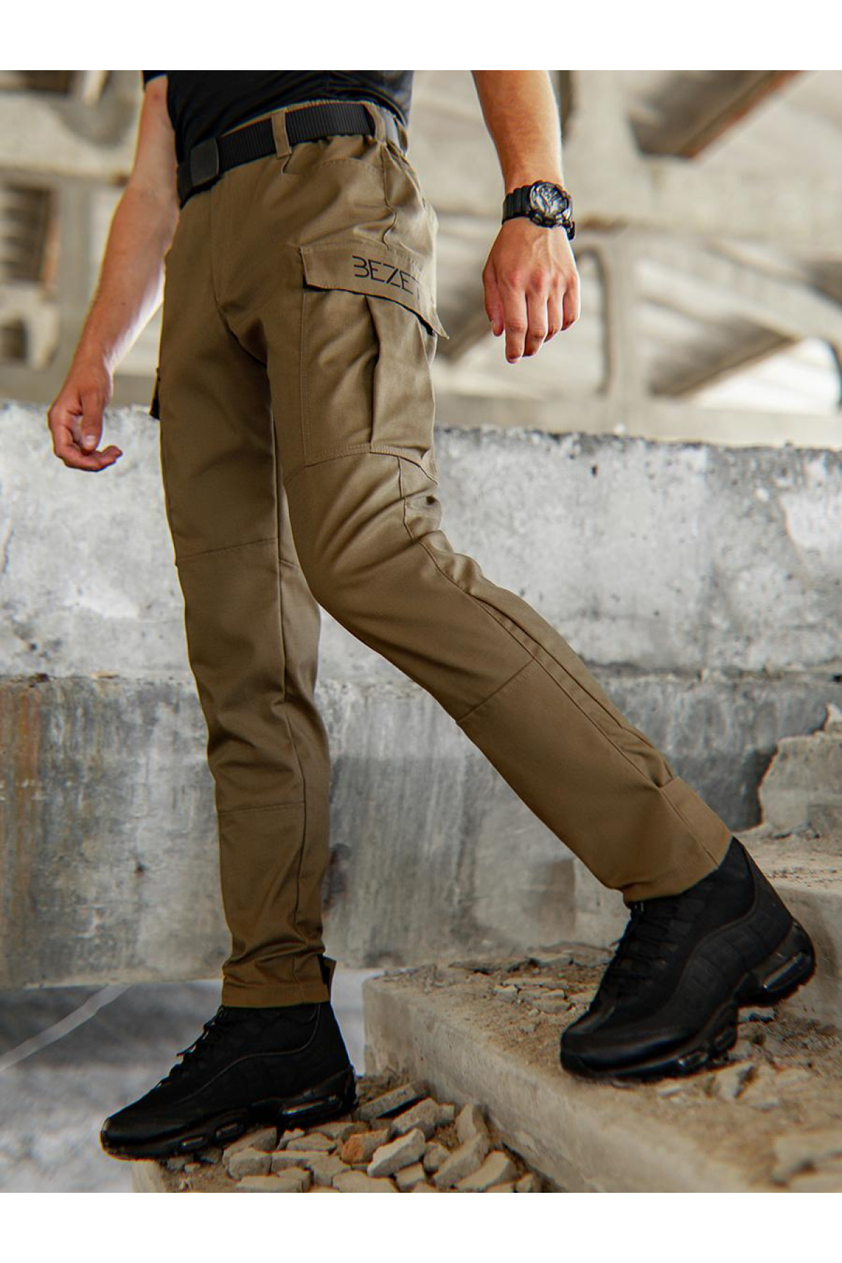 Карго штани BEZET Aviator koyot'20