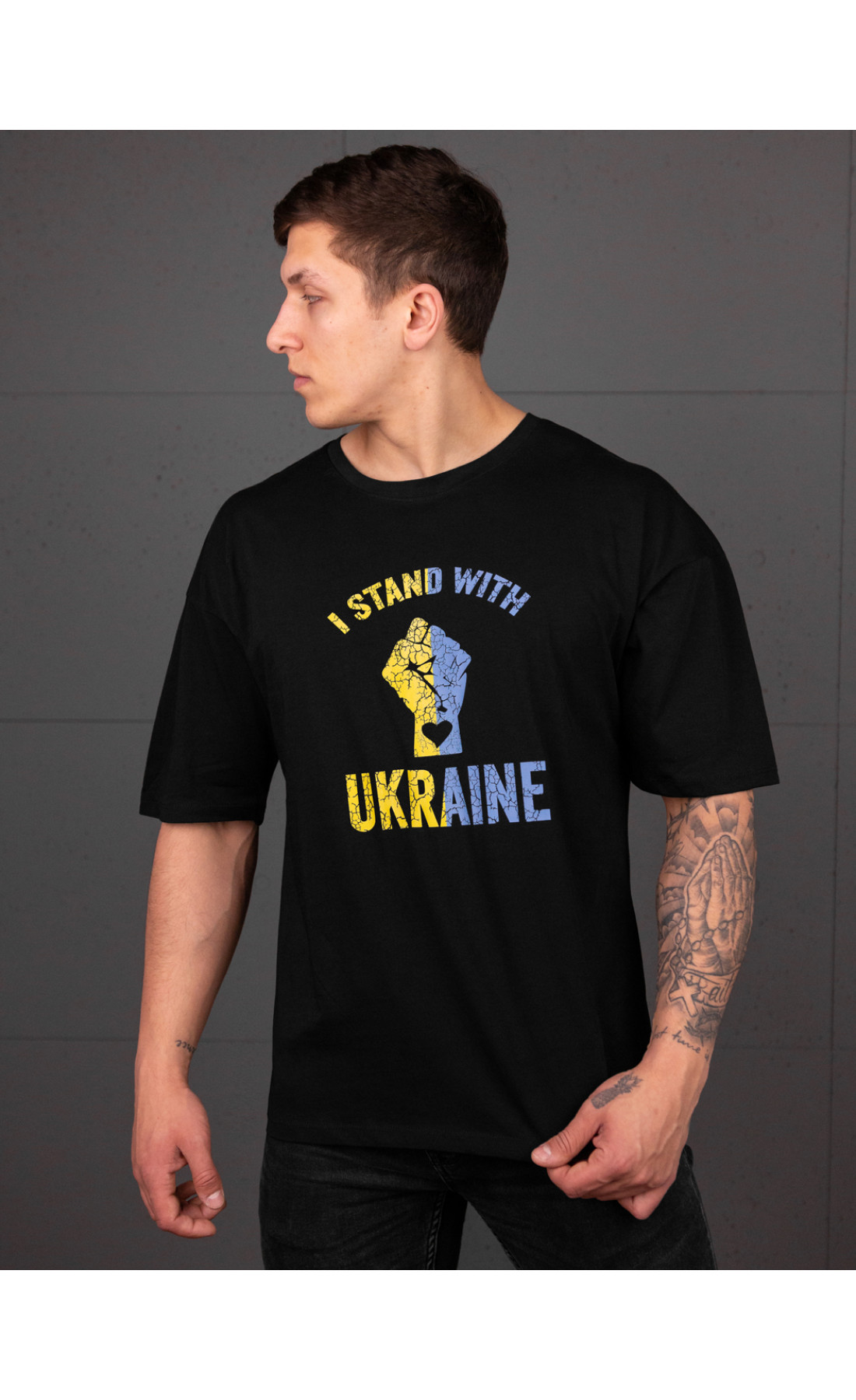 Футболка oversize BEZET tand чорний