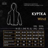 Куртка-вітрівка Wind Чорний