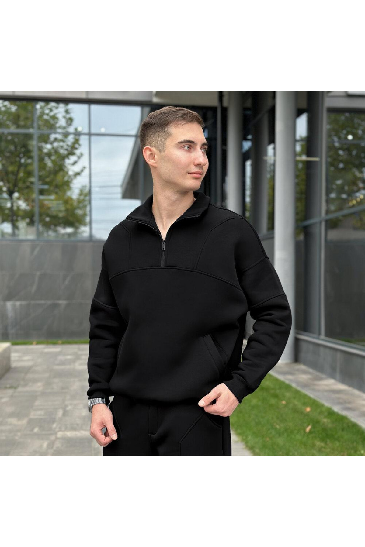 Костюм Pobedov Grand ЗИМА Чорний