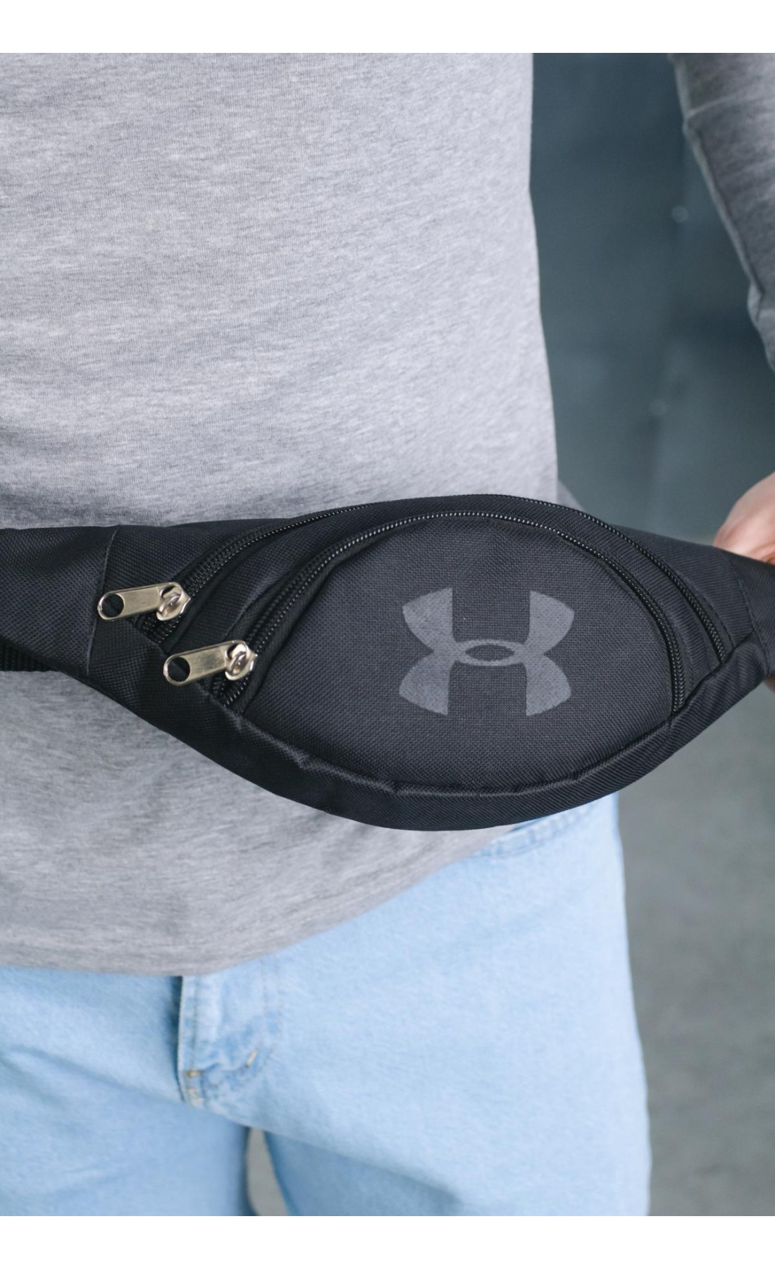 Бананка Under Armour чорна (мал.)