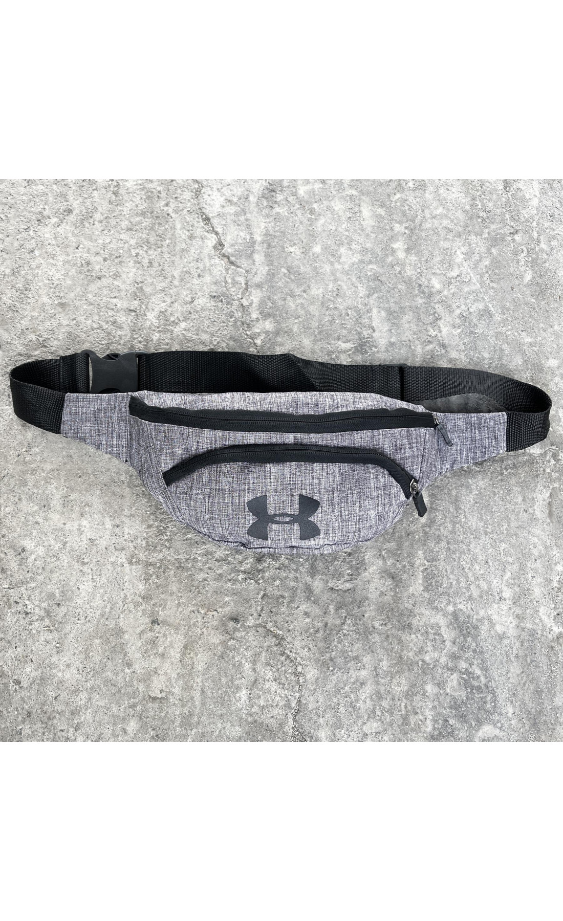 Бананка сірий меланж Under Armour