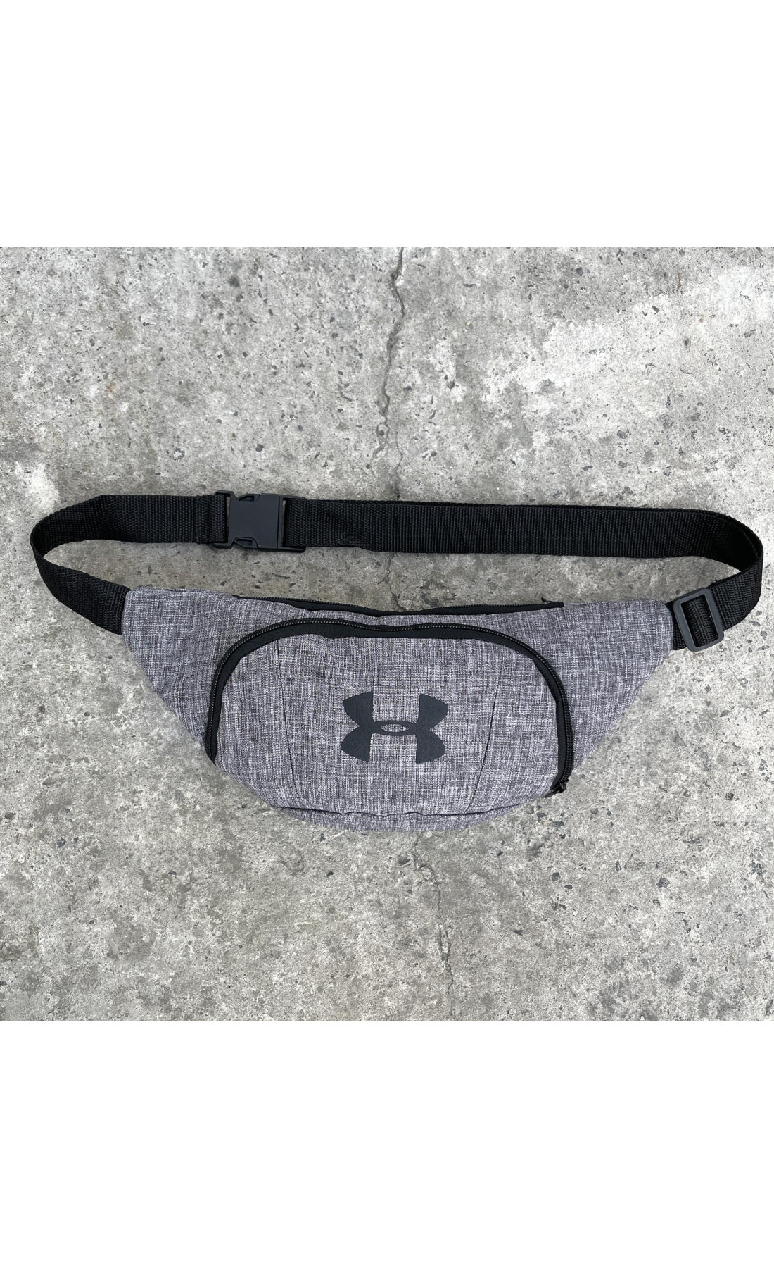 Бананка сірий меланж Under Armour