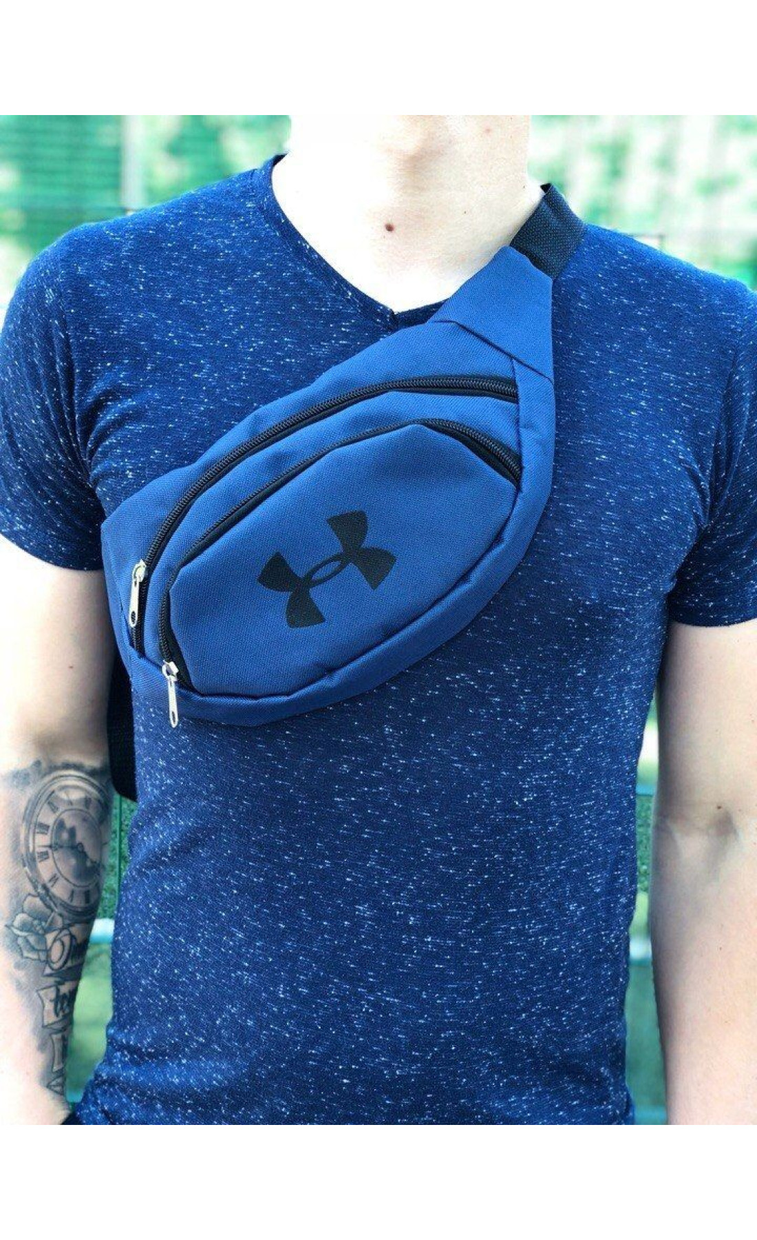 Бананка синя Under Armour