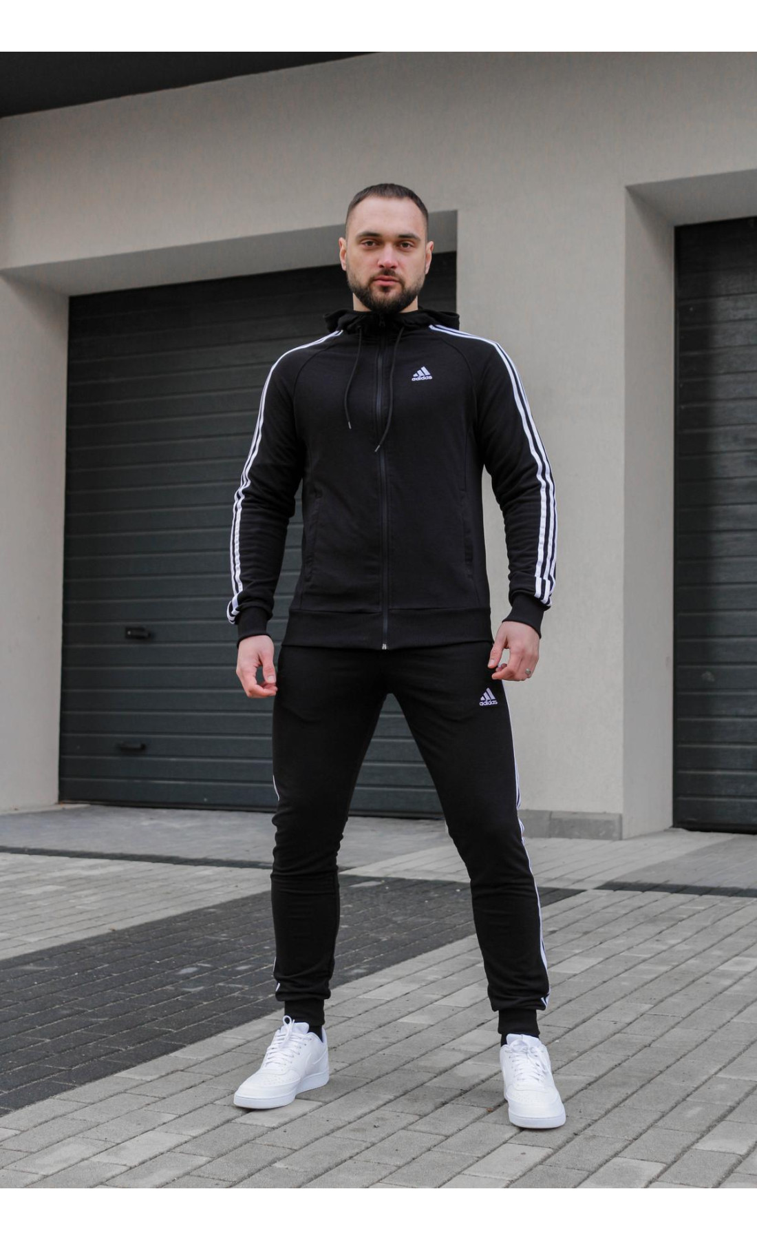 Костюм чоловічий Adidas чорний