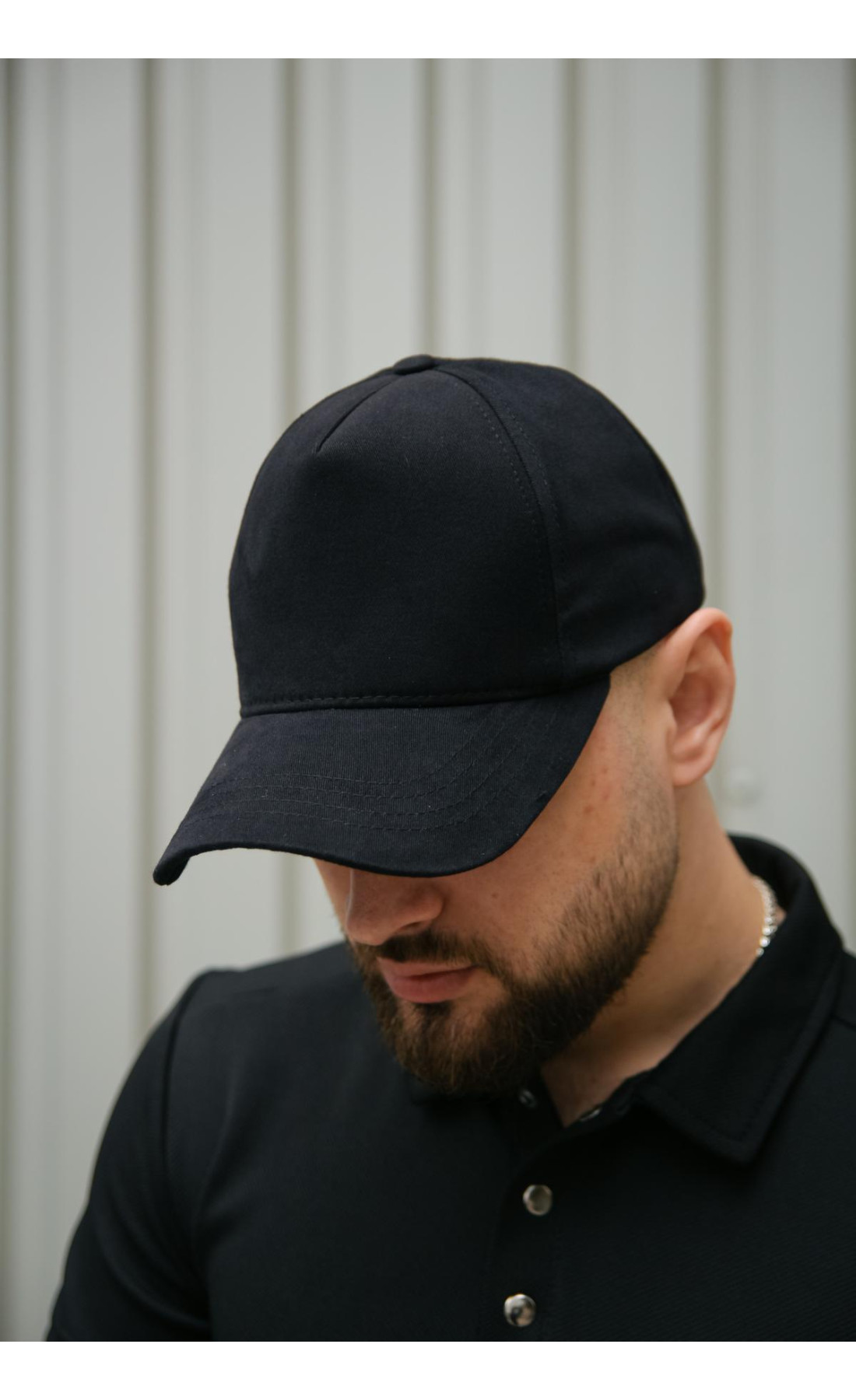 Кепка базова "MyCap" Intruder чорна №2