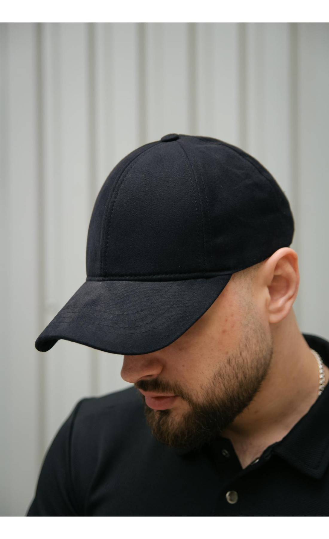 Кепка базова "MyCap" Intruder чорна №1