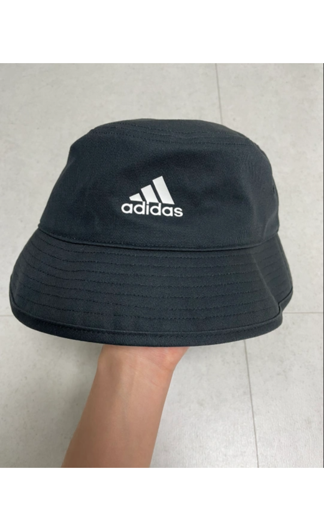 Панама бавовняна базова Adidas чорна