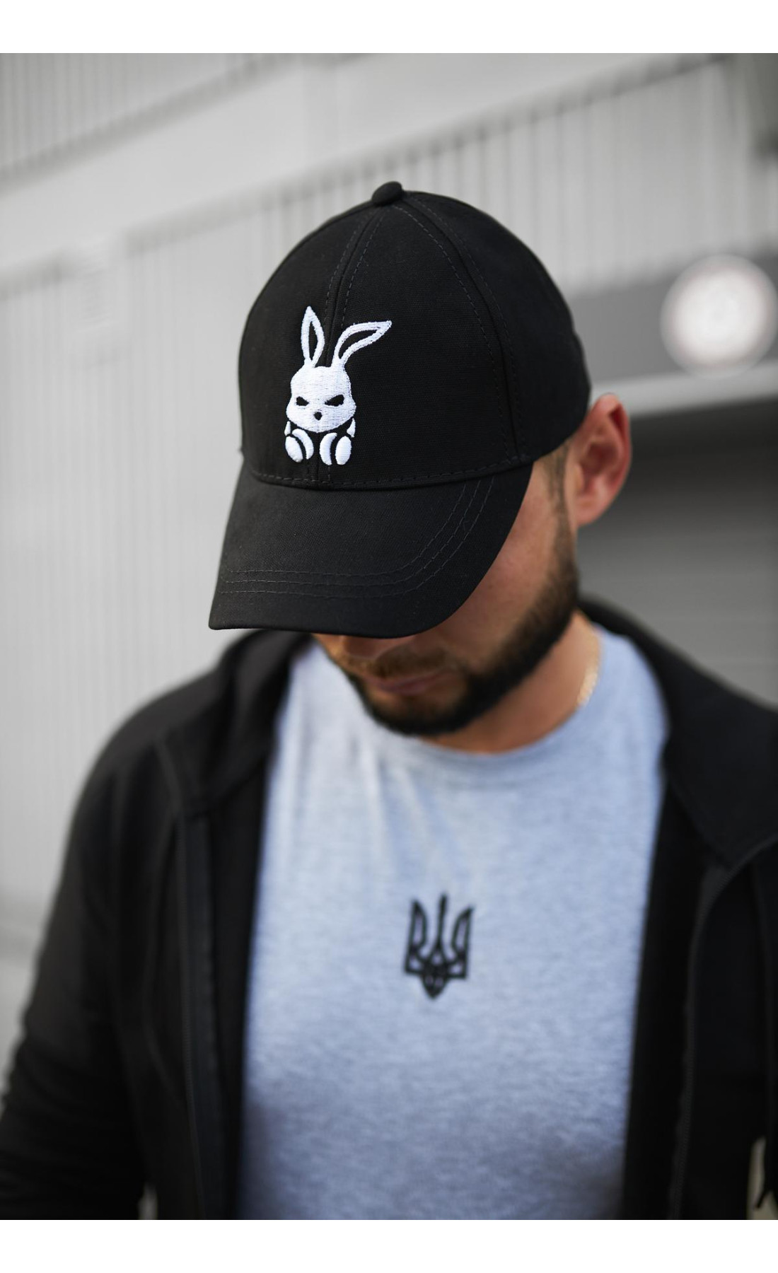 Кепка чоловіча Intruder Bunny чорна
