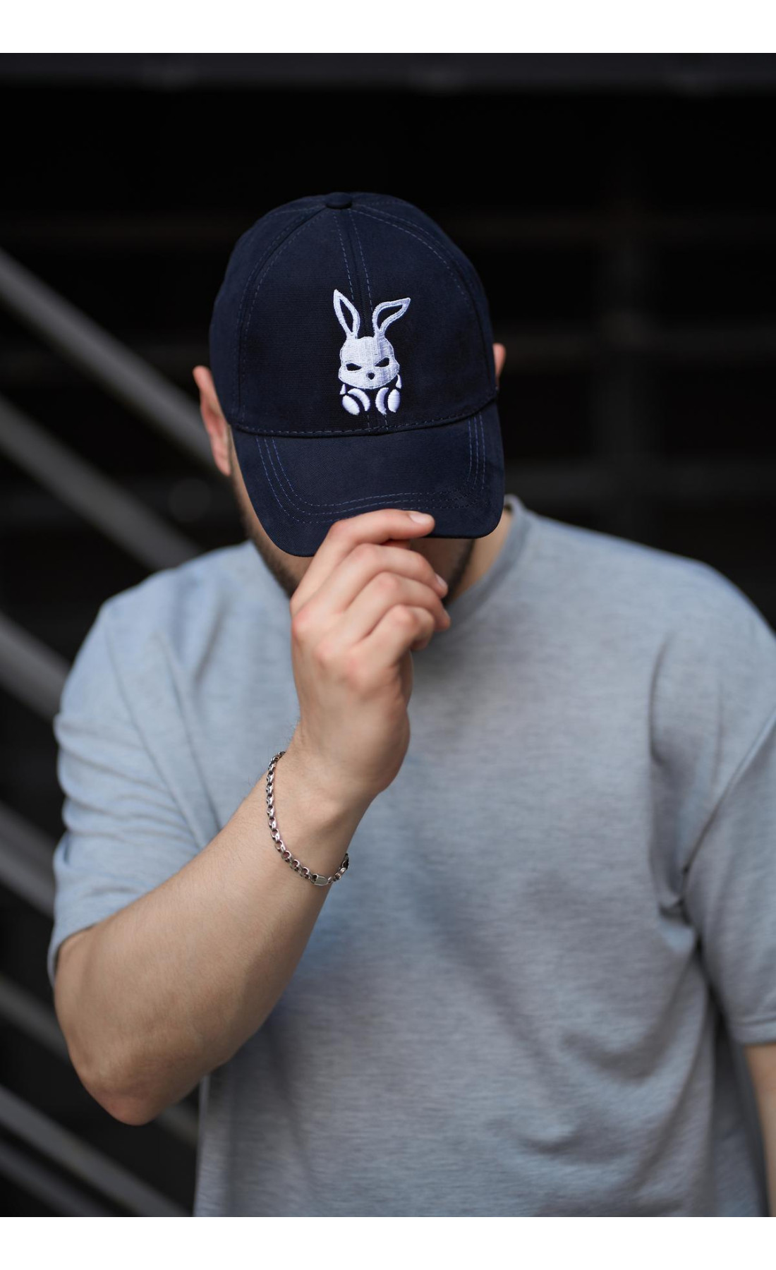 Кепка чоловіча Intruder Bunny синя
