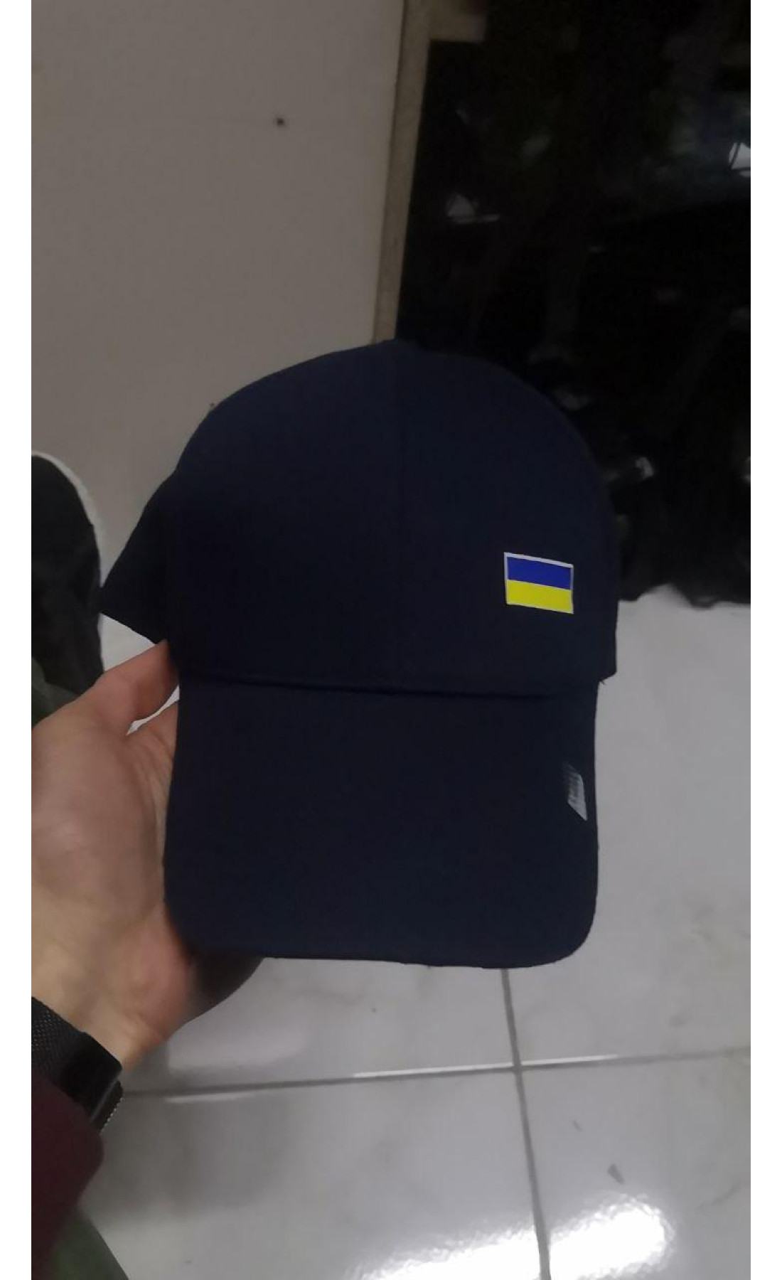 Кепка "UA" Intruder темно-синя