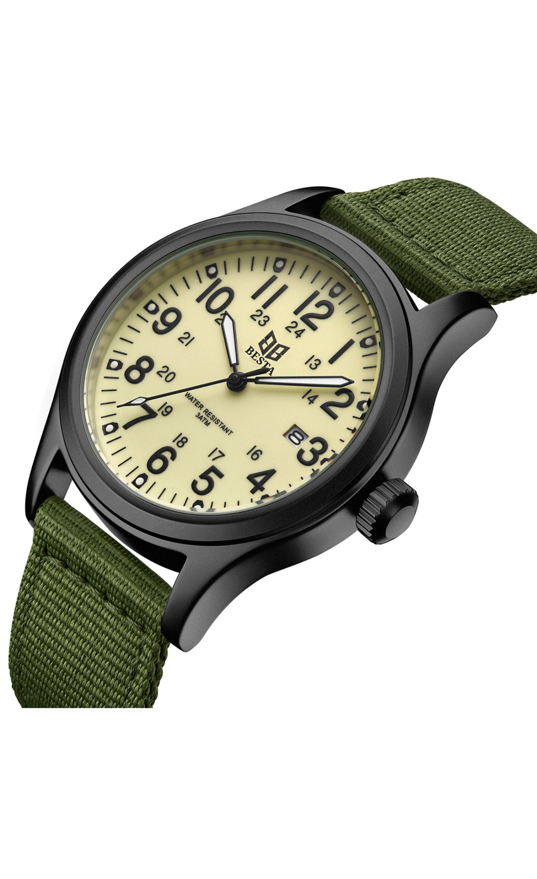 Чоловічий годинник  Besta Command Green