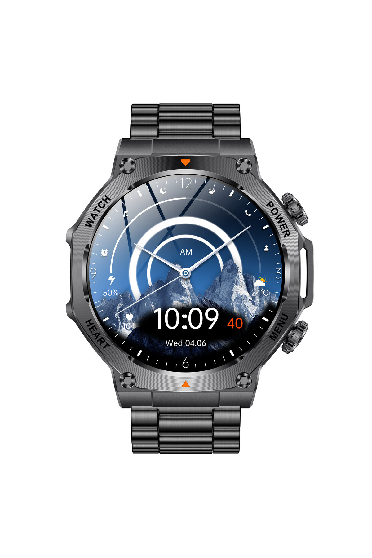 Смарт годинник  Smart Mevaden Ultra Steel, 2 ремінці