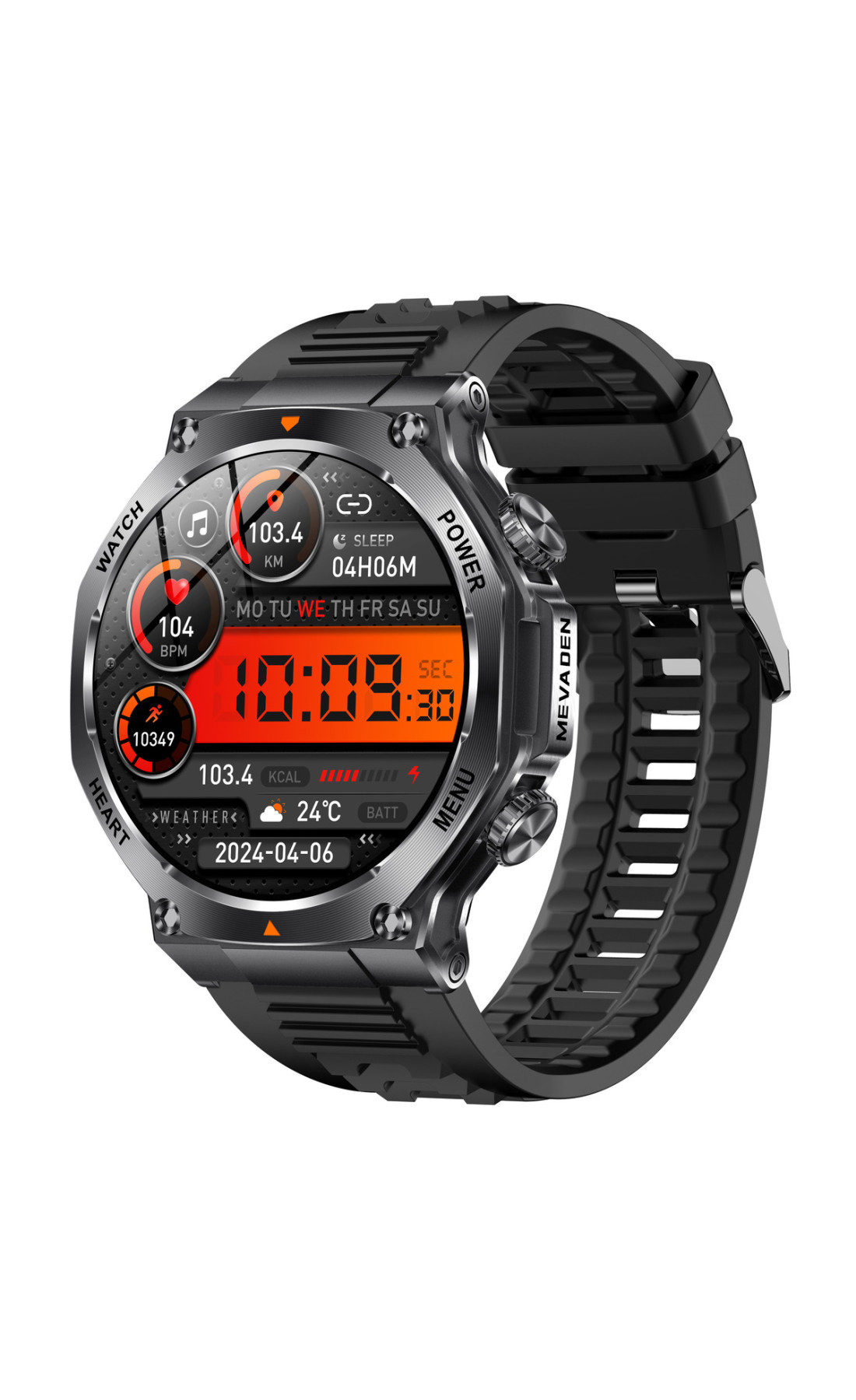 Смарт годинник  Smart Mevaden Ultra Rubber, 2 ремінці