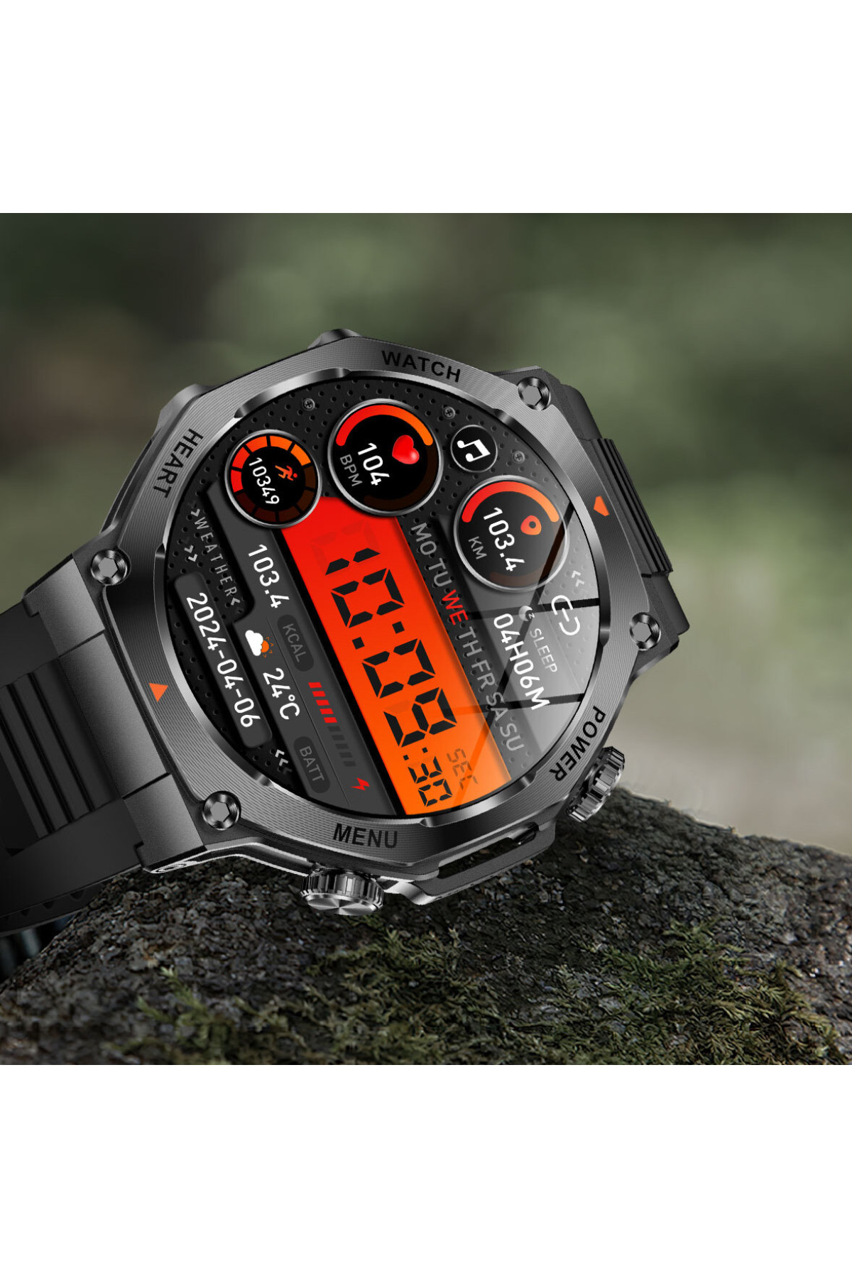 Смарт годинник  Smart Mevaden Ultra Rubber, 2 ремінці