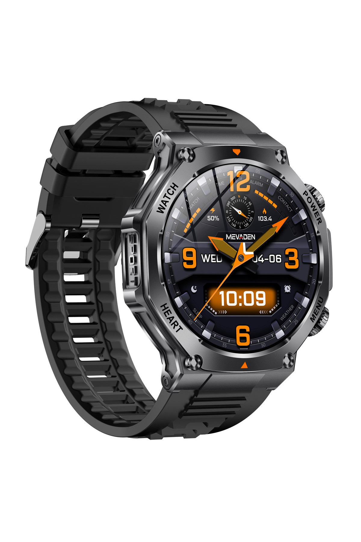 Смарт годинник  Smart Mevaden Ultra Rubber, 2 ремінці