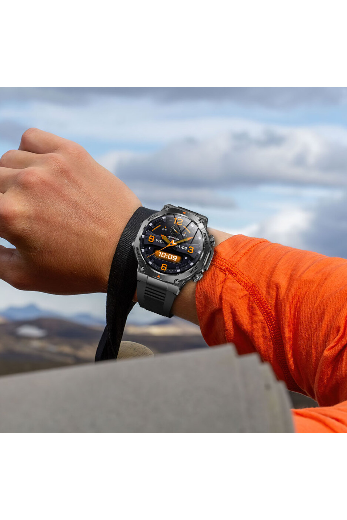 Смарт годинник  Smart Mevaden Ultra Rubber, 2 ремінці