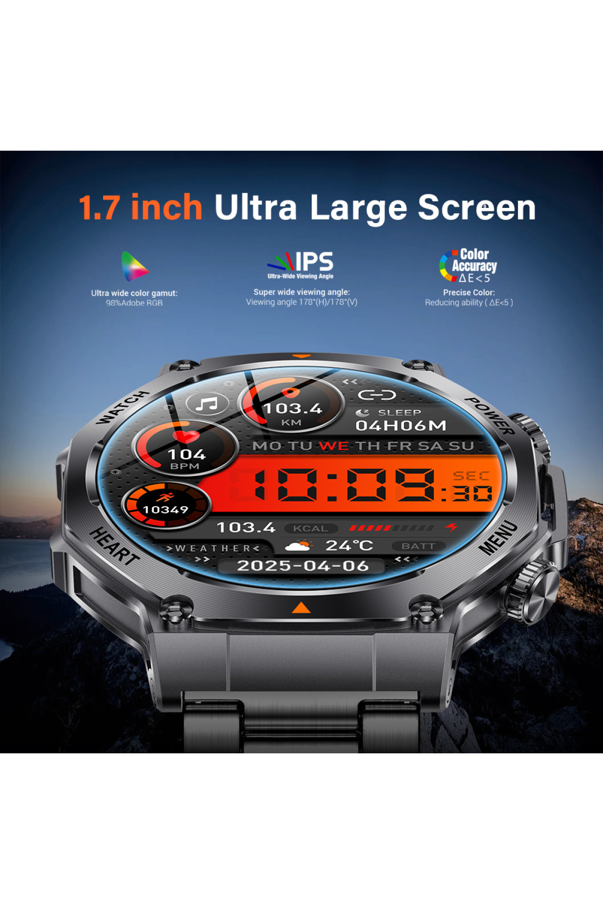Смарт годинник  Smart Mevaden Ultra Rubber, 2 ремінці