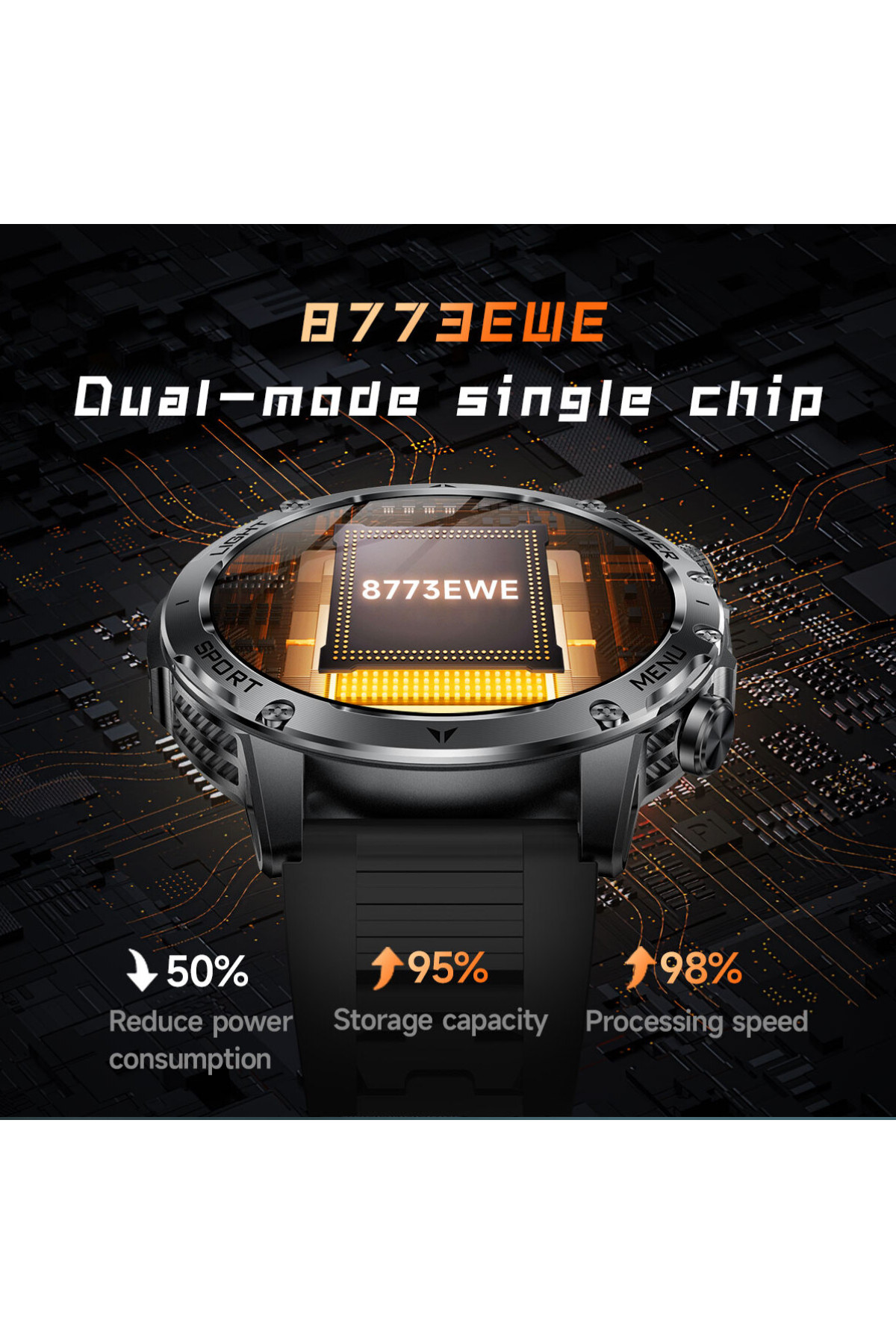 Смарт годинник  Smart Power Ultra Steel