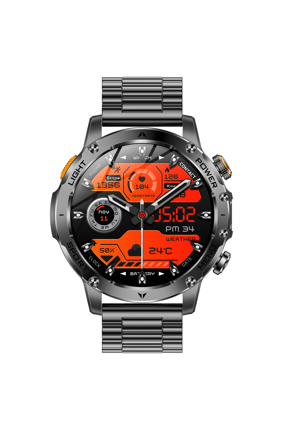 Смарт годинник  Smart Power Ultra Steel