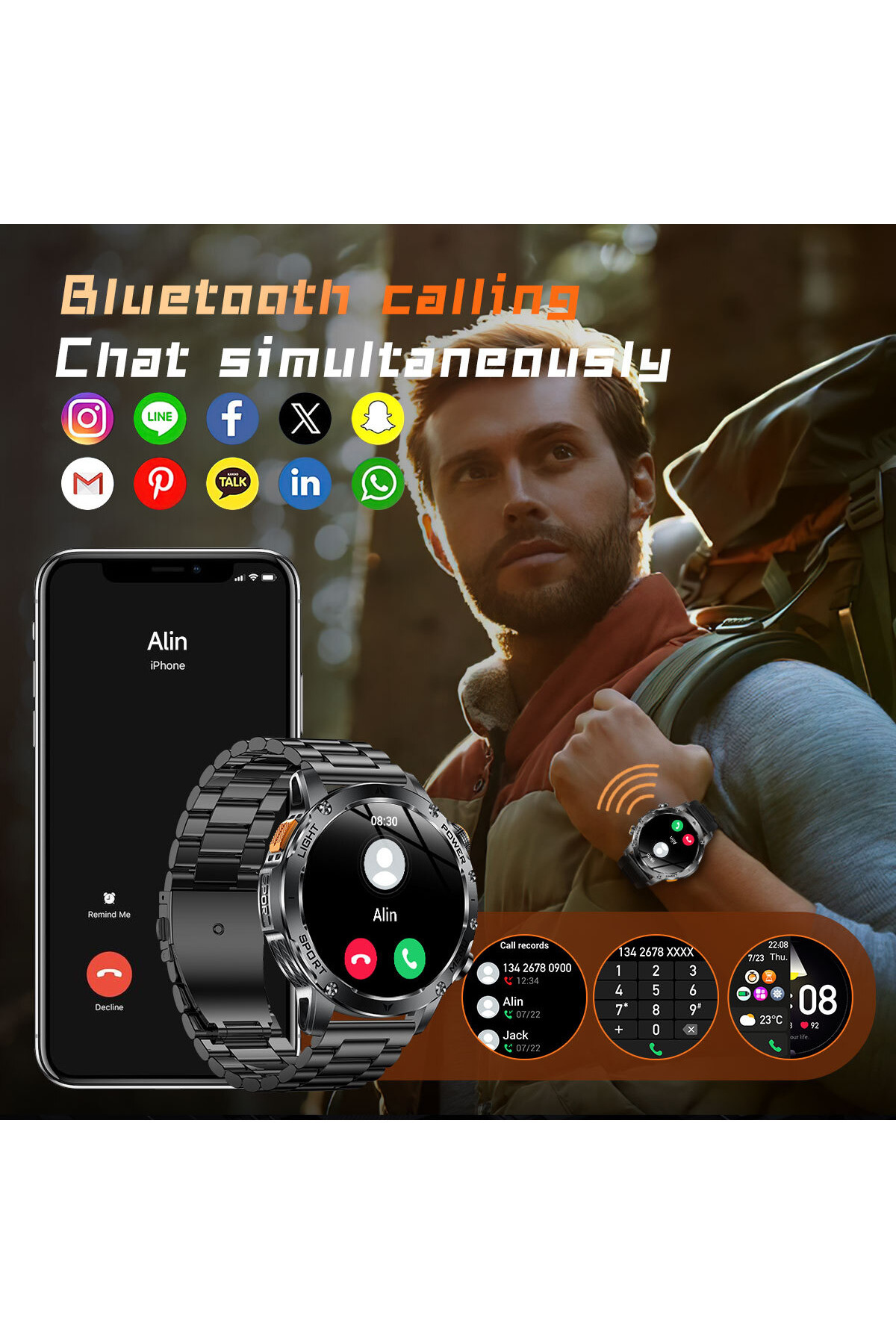 Смарт годинник  Smart Power Ultra Rubber