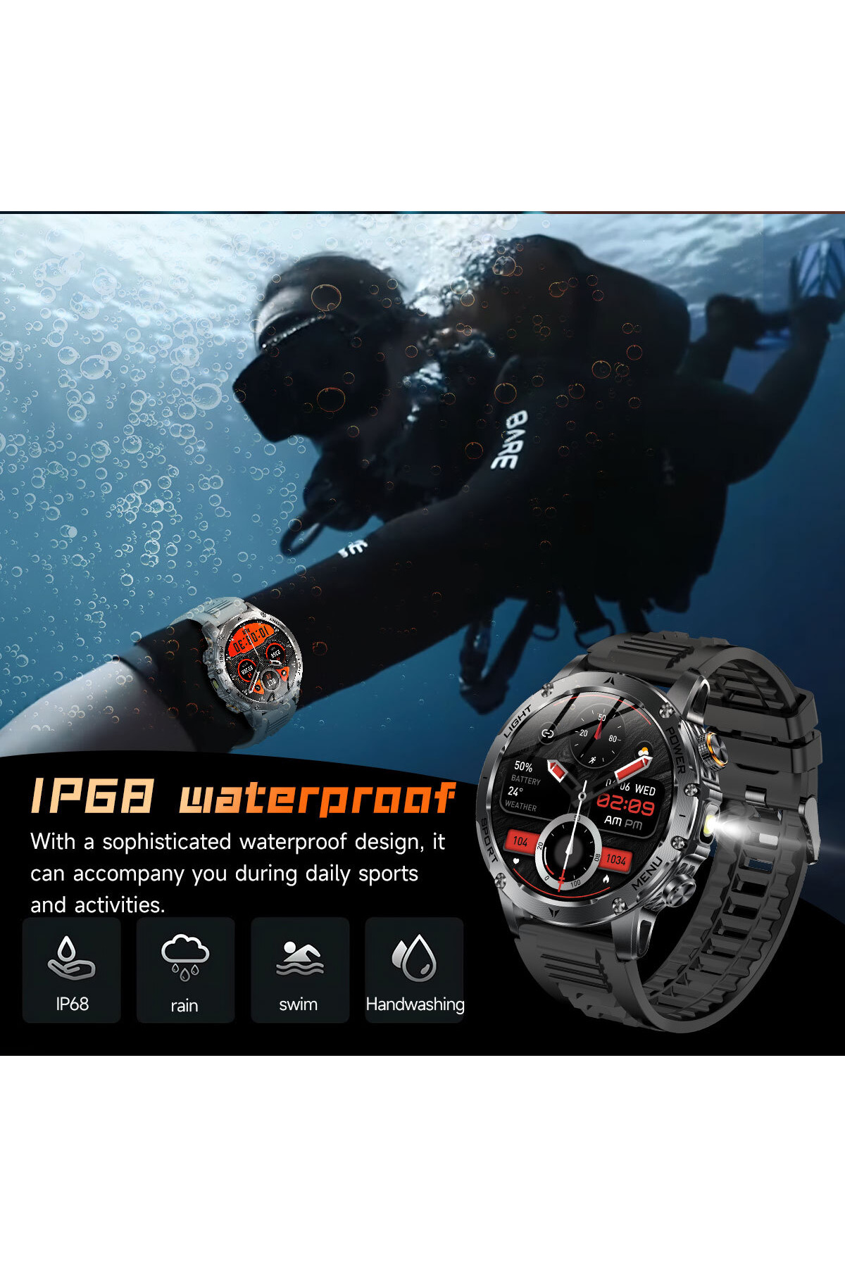 Смарт годинник  Smart Power Ultra Rubber
