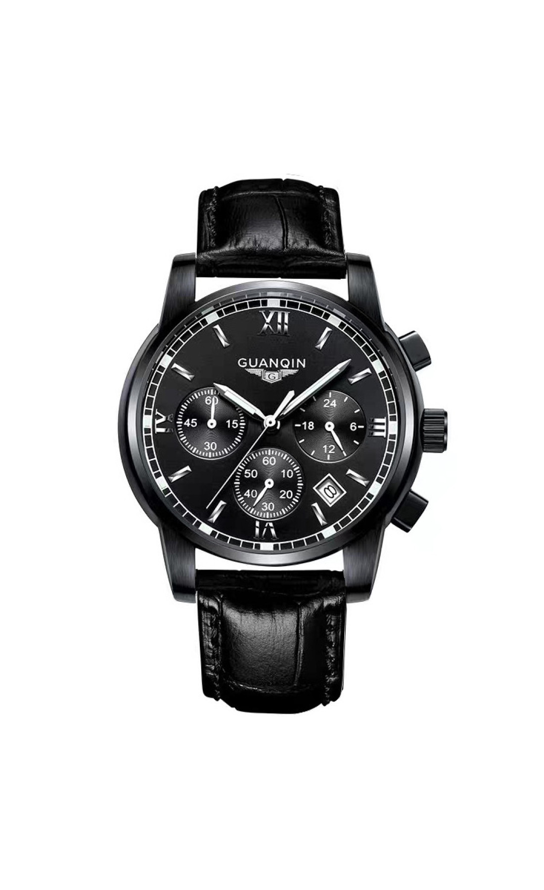Чоловічий годинник  Guanquin Liberty Leather