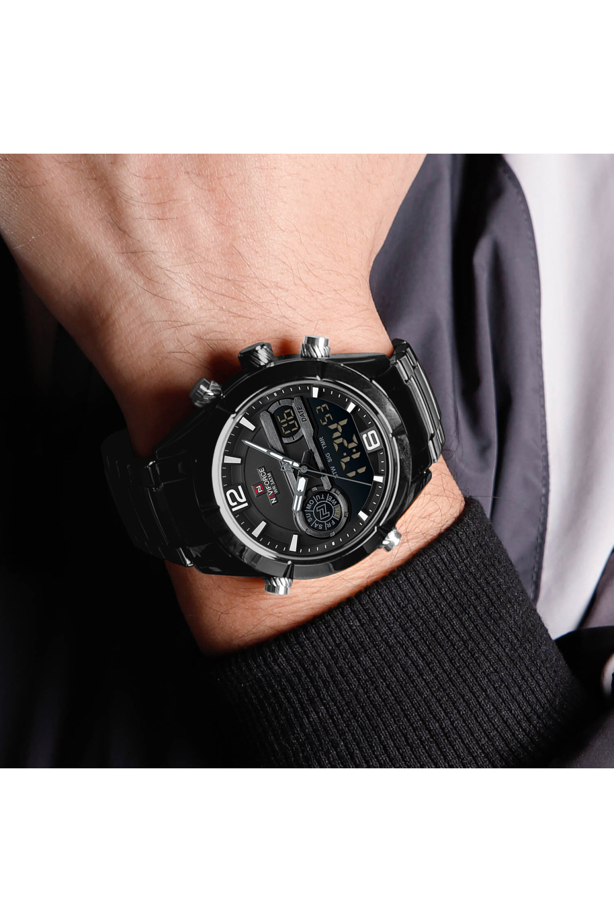 Чоловічий годинник  Naviforce Aviator