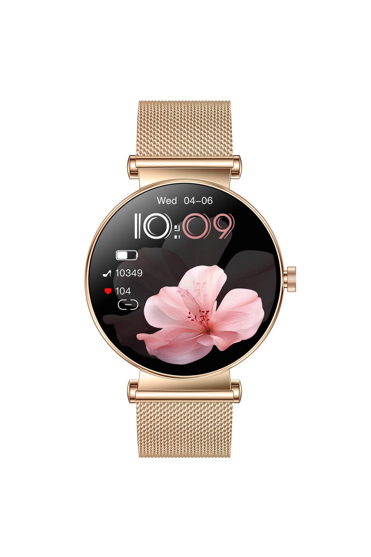 Смарт годинник  Smart Miami Steel Gold, 2 ремінці
