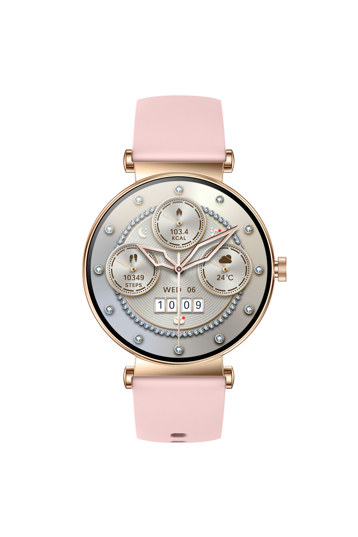 Смарт годинник  Smart Miami Rubber Pink, 2 ремінці