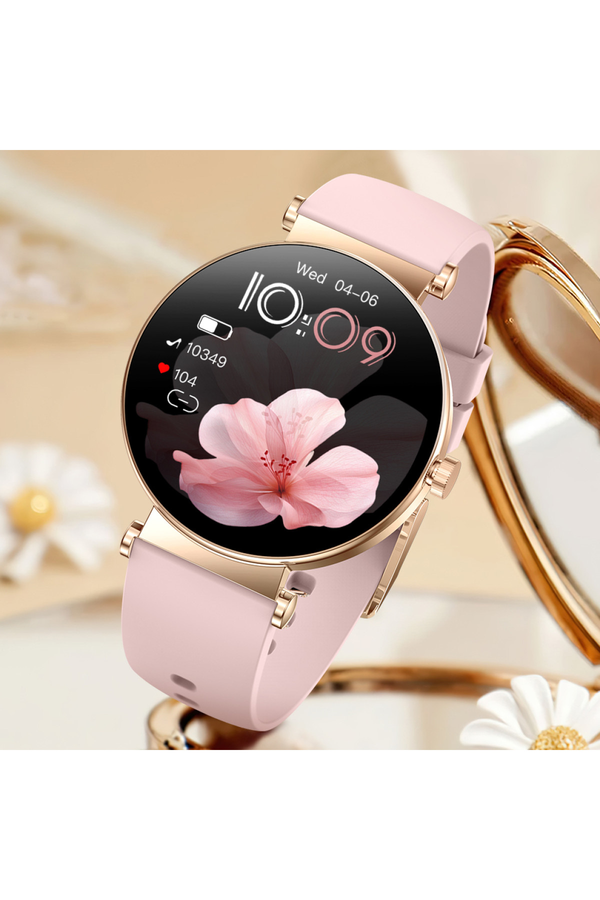 Смарт годинник  Smart Miami Rubber Pink, 2 ремінці