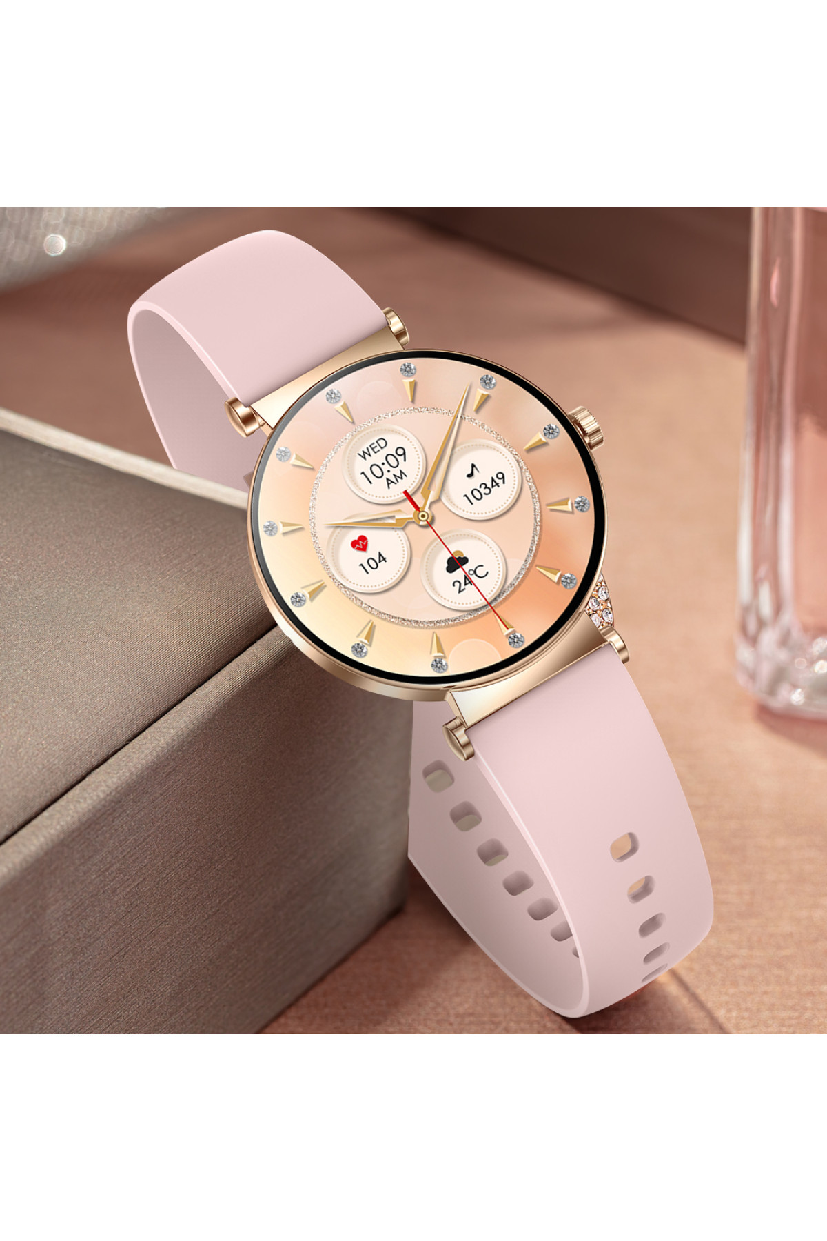 Смарт годинник  Smart Miami Rubber Pink, 2 ремінці
