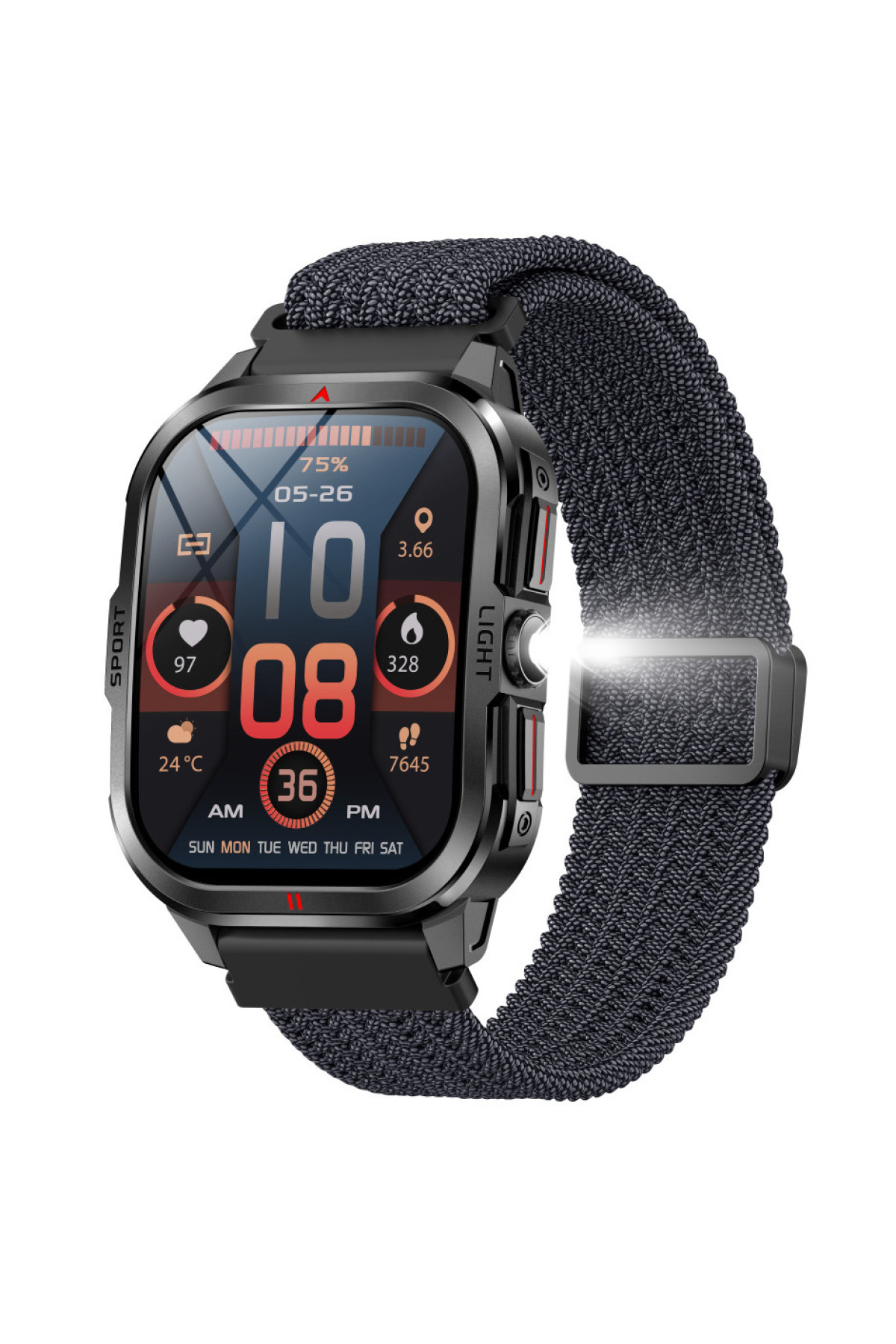 Смарт годинник  Smart Fanastic Nylon, 2 ремінці