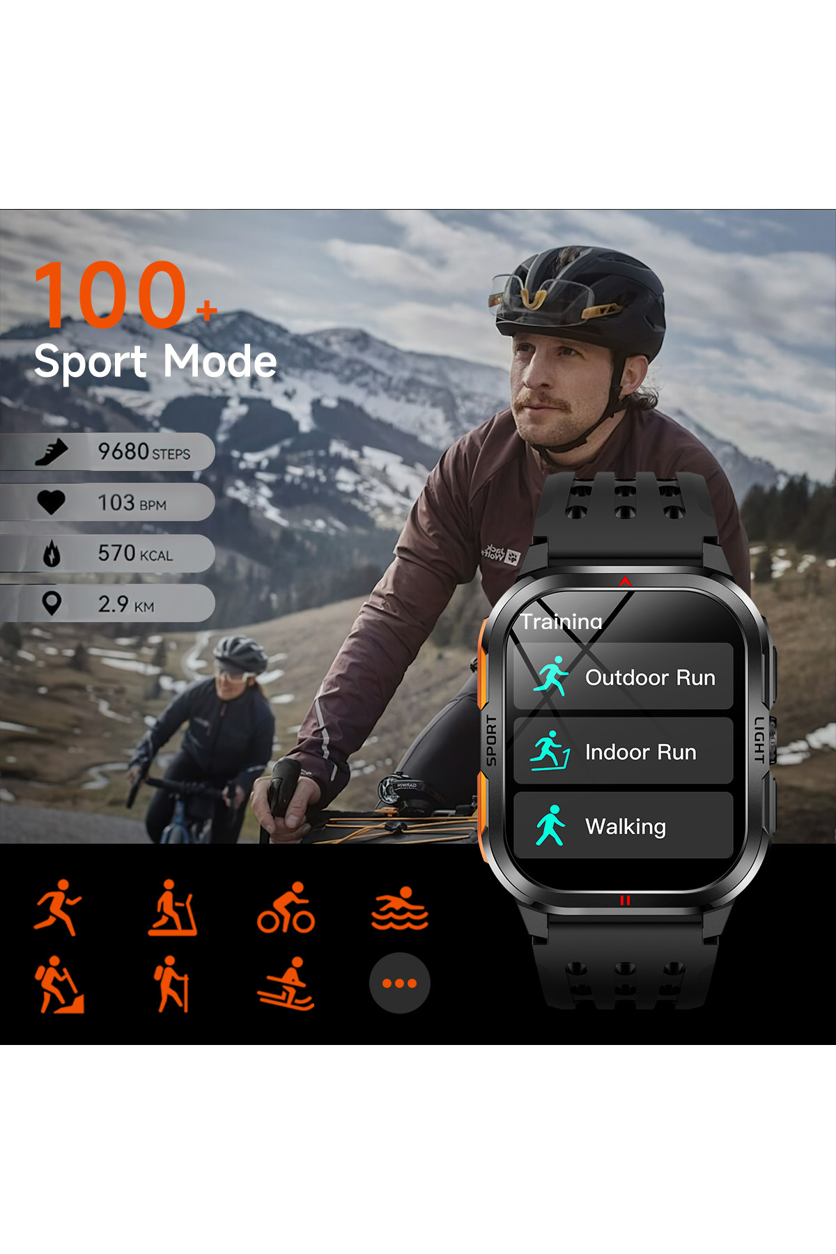 Смарт годинник  Smart Fanastic Nylon, 2 ремінці