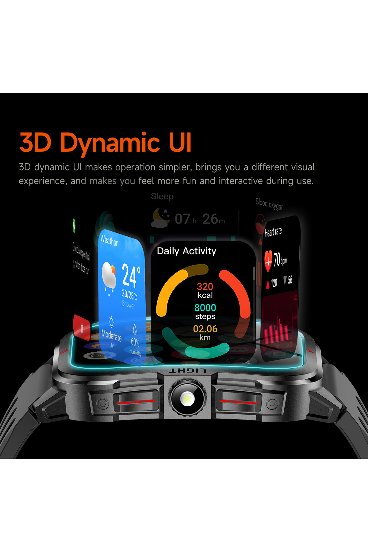 Смарт годинник  Smart Fanastic Nylon, 2 ремінці