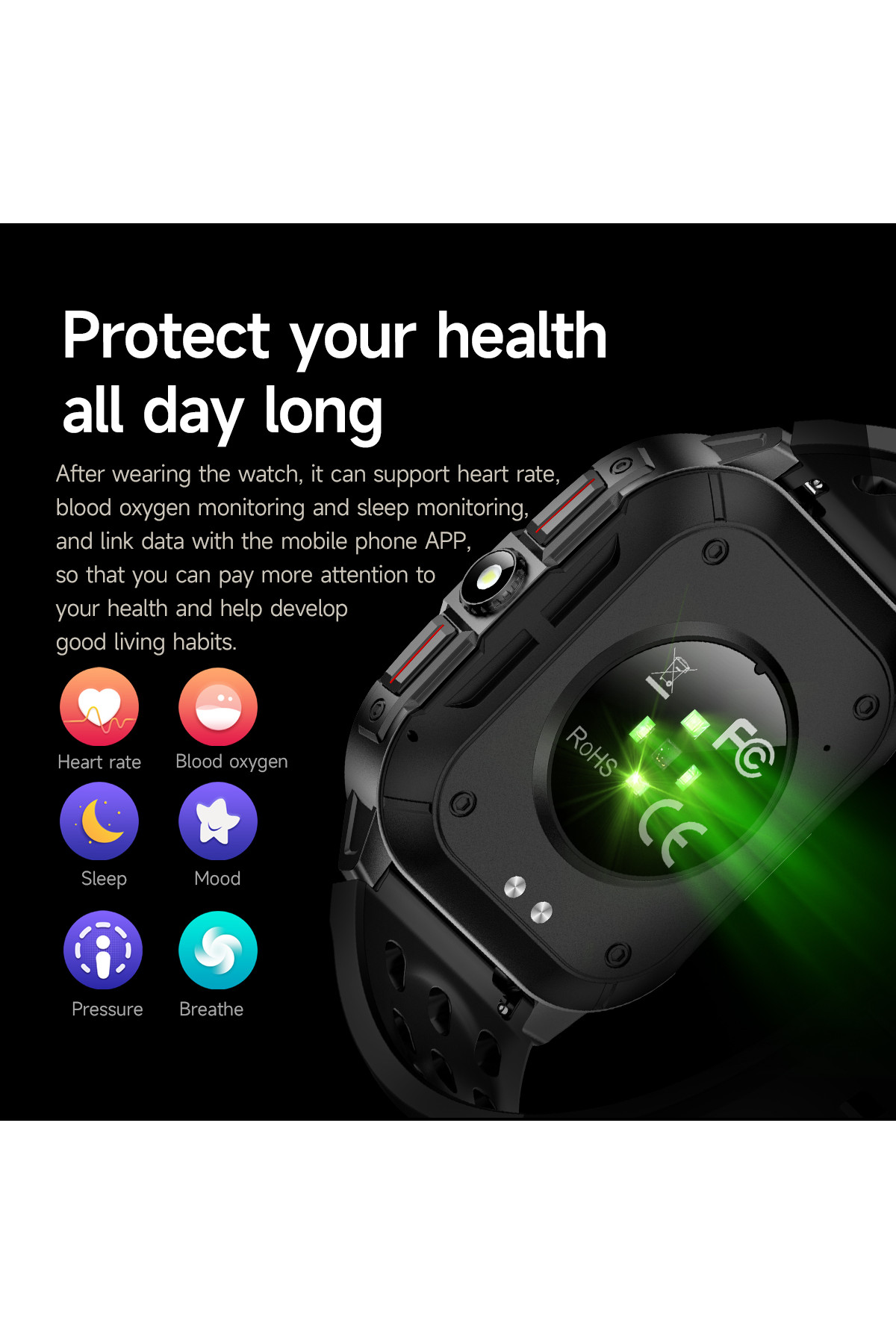 Смарт годинник  Smart Fanastic Nylon, 2 ремінці