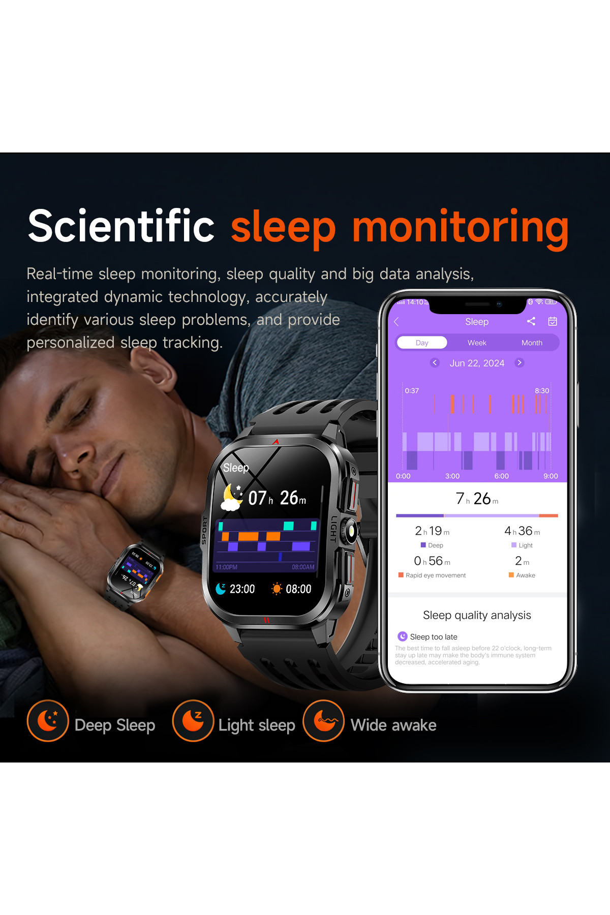 Смарт годинник  Smart Fanastic Nylon, 2 ремінці