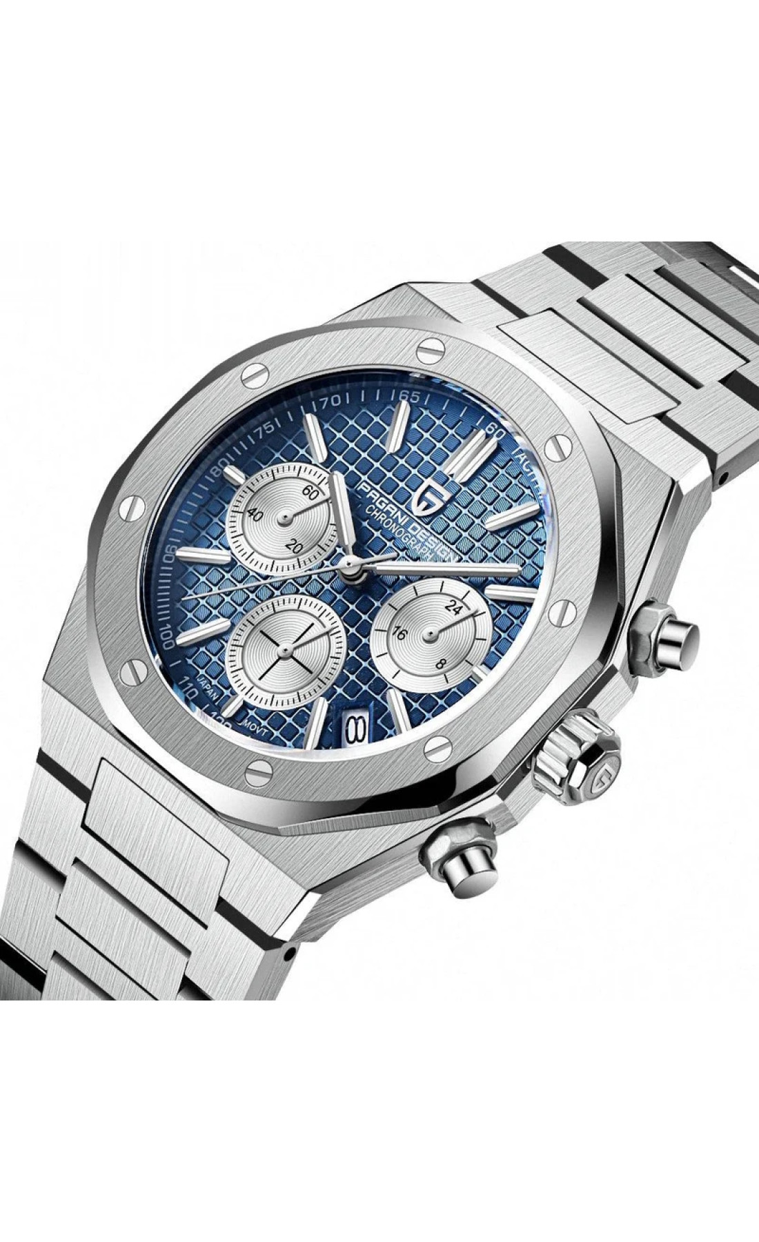Чоловічий годинник  Pagani Design PD-1707 Blue