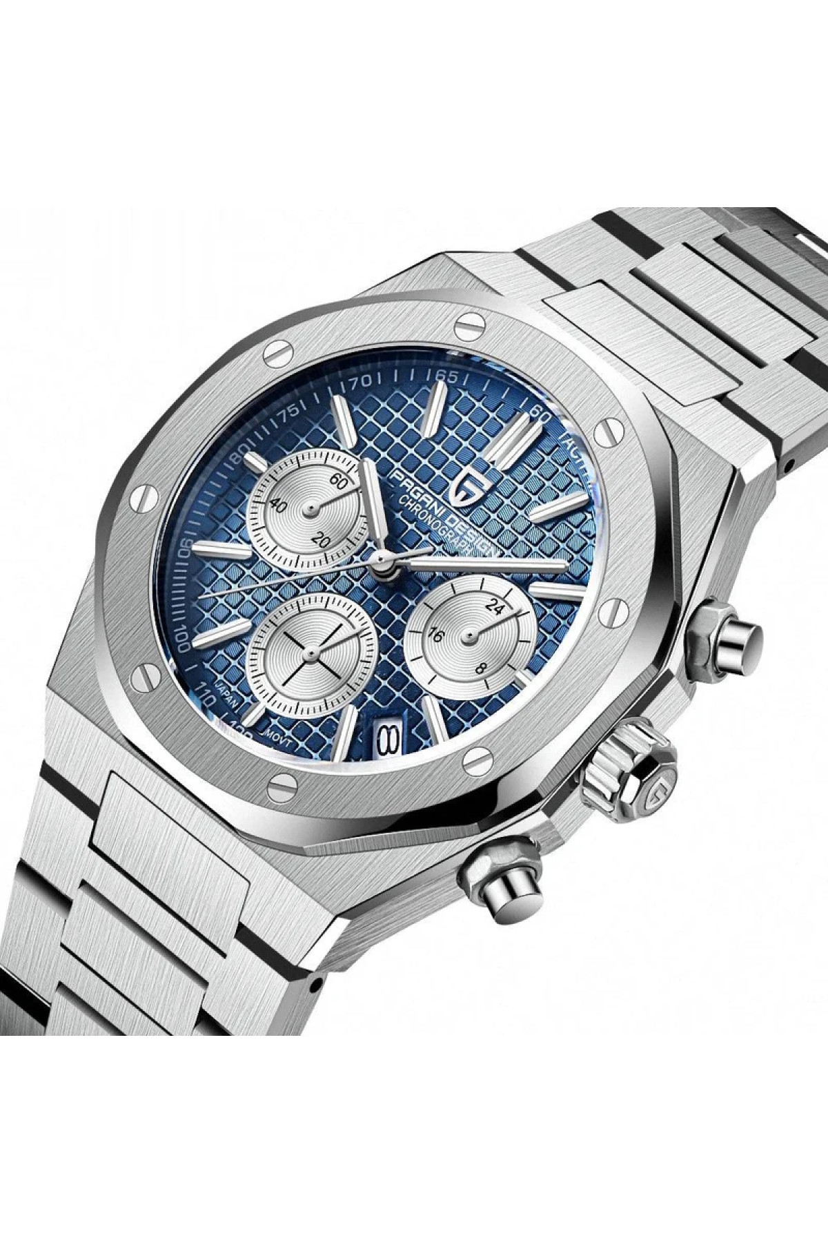 Чоловічий годинник  Pagani Design PD-1707 Blue
